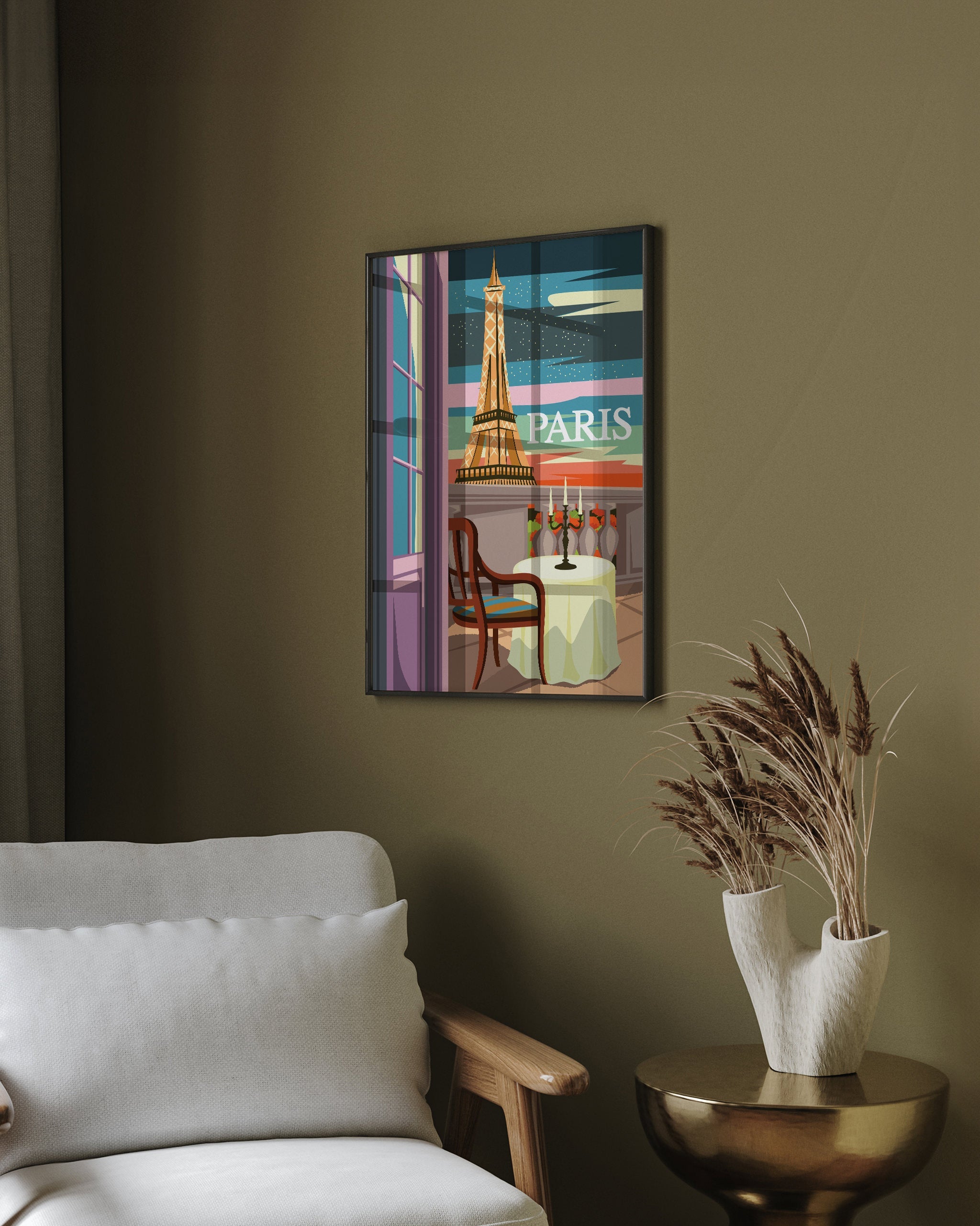 Café Charm: Paris View