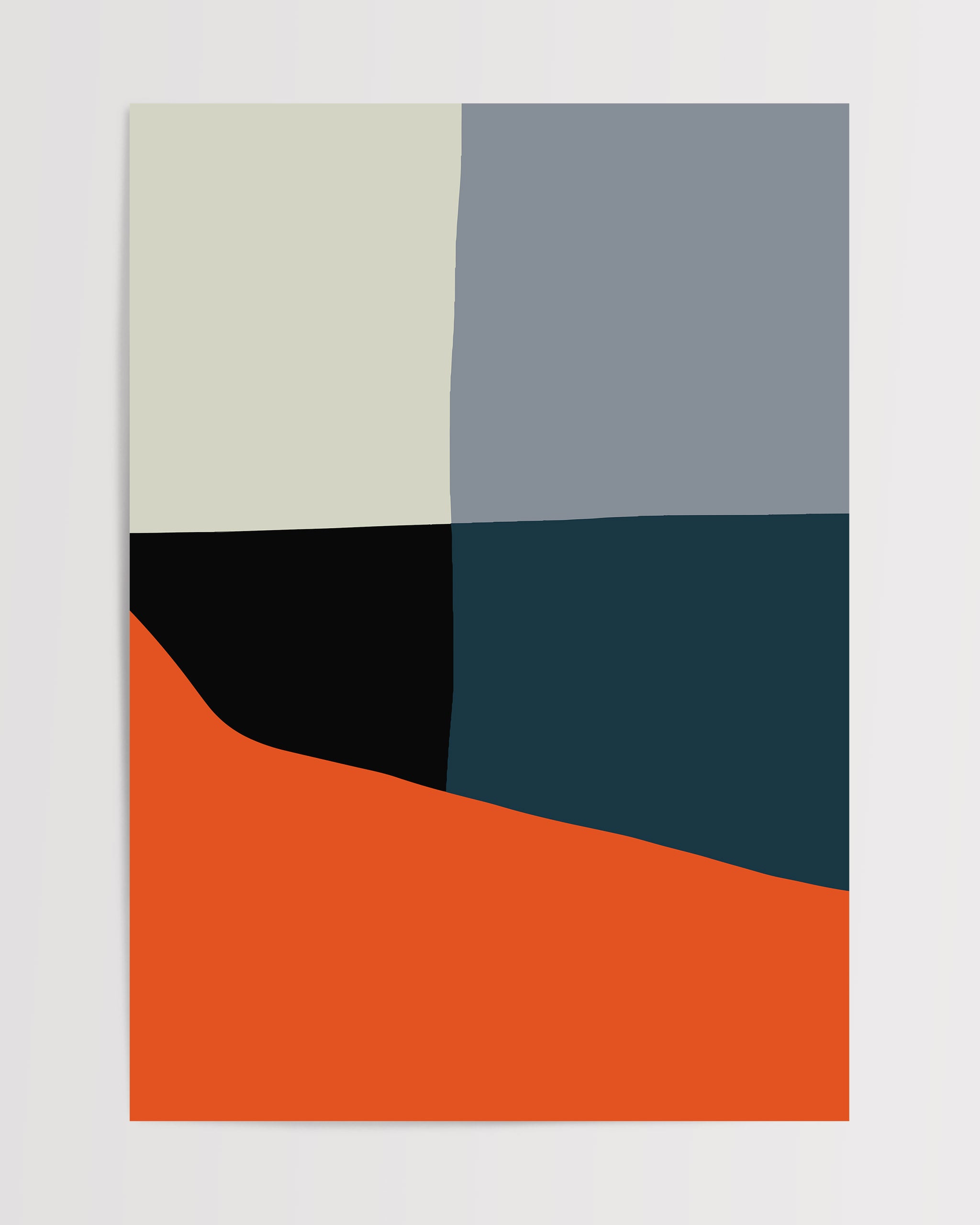 Geometric Symphony No.2-psoter-wall_art-decor-The Poster Square