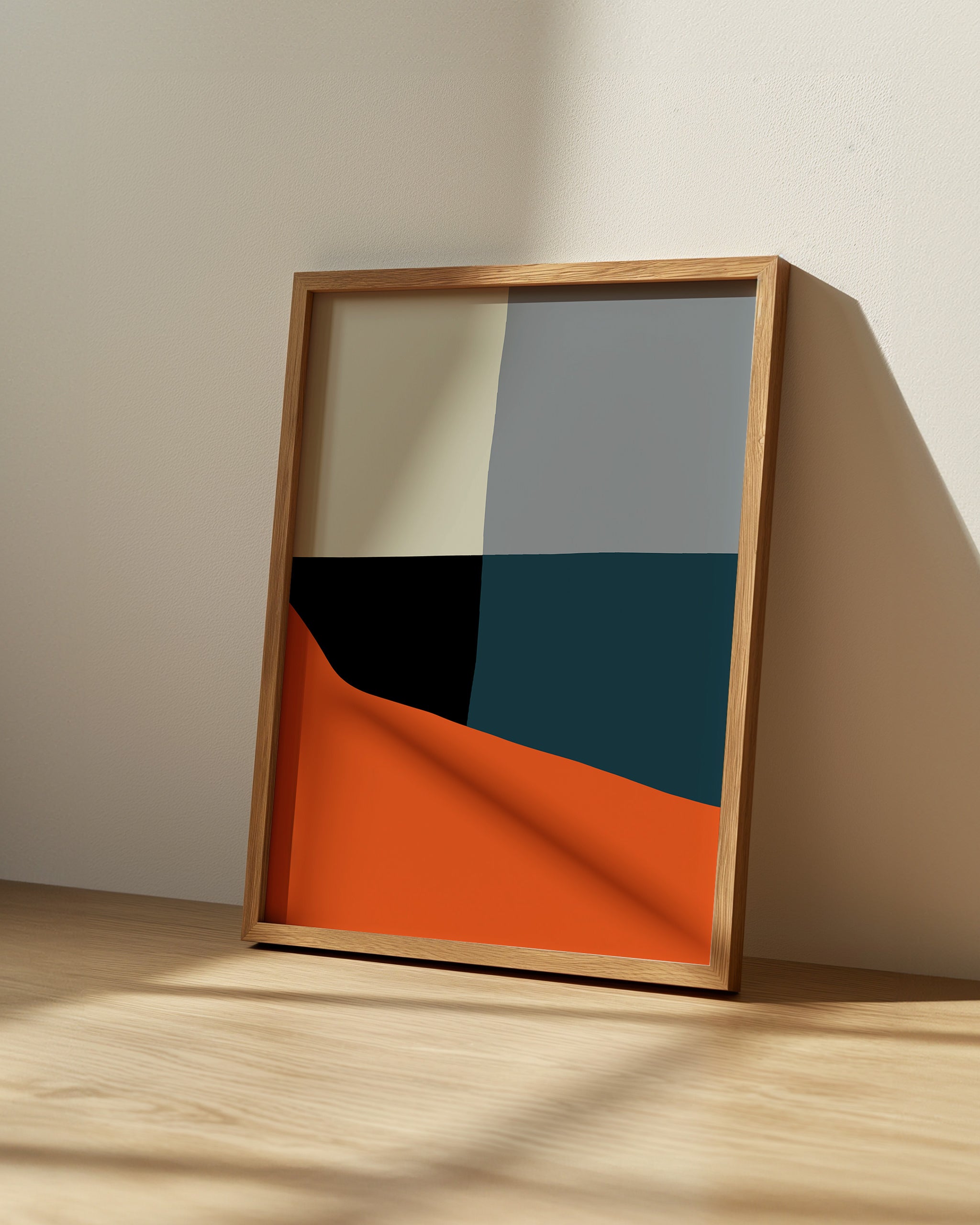 Geometric Symphony No.2-psoter-wall_art-decor-The Poster Square