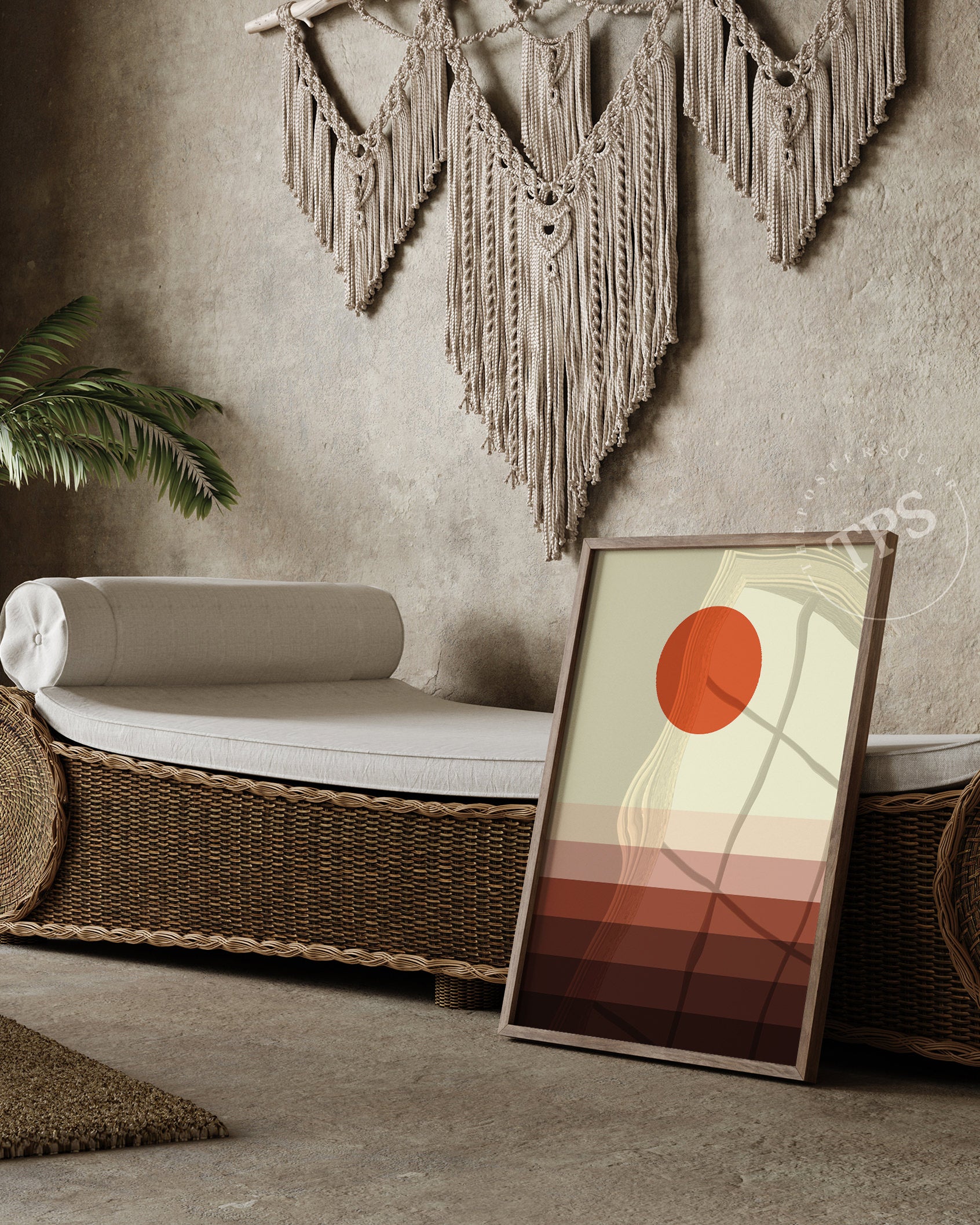 Sundown Calm The Poster Square