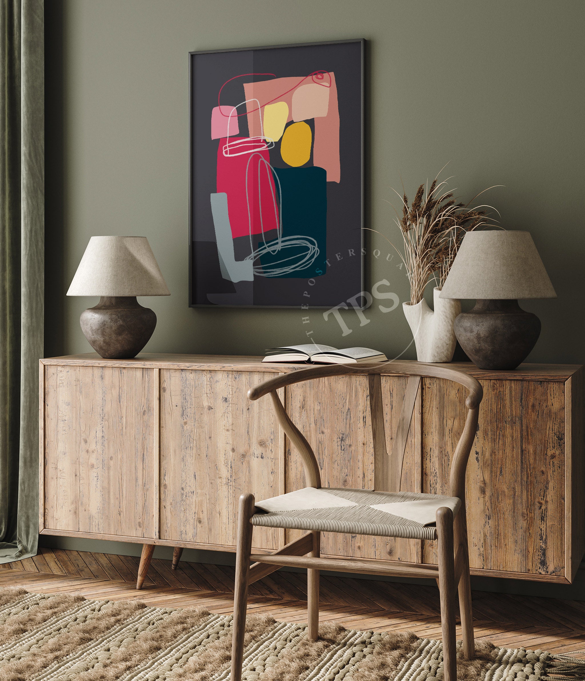 Midnight Palette N1 The Poster Square