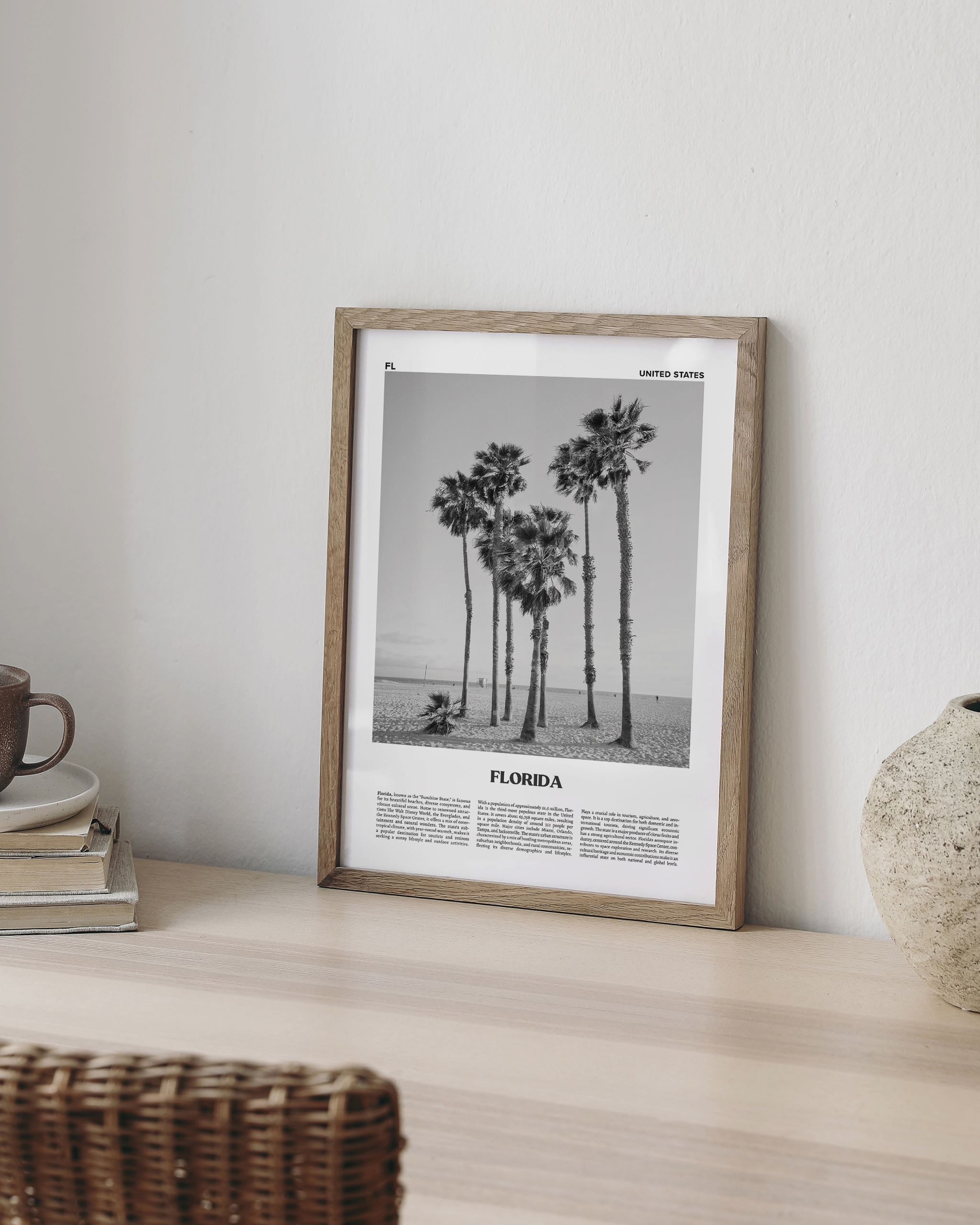 Florida No.3-psoter-wall_art-decor-The Poster Square