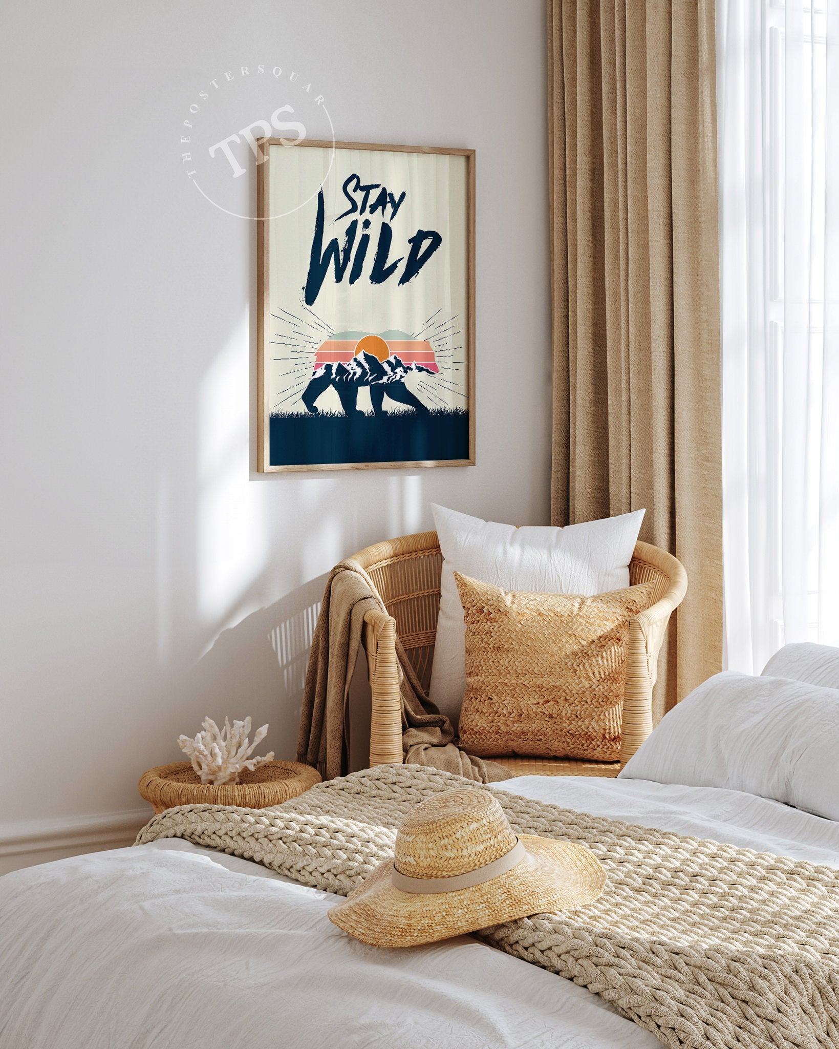 Stay Wild N2 The Poster Square