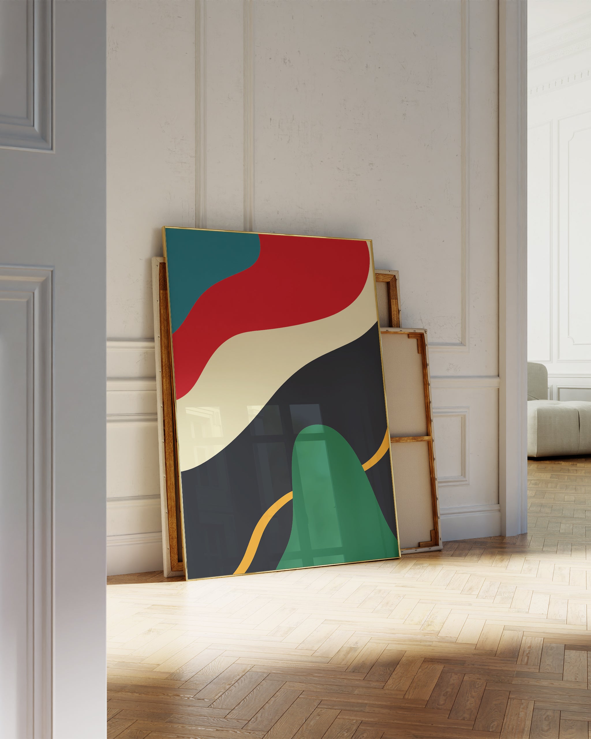 Flow of Hue Series No.1-psoter-wall_art-decor-The Poster Square