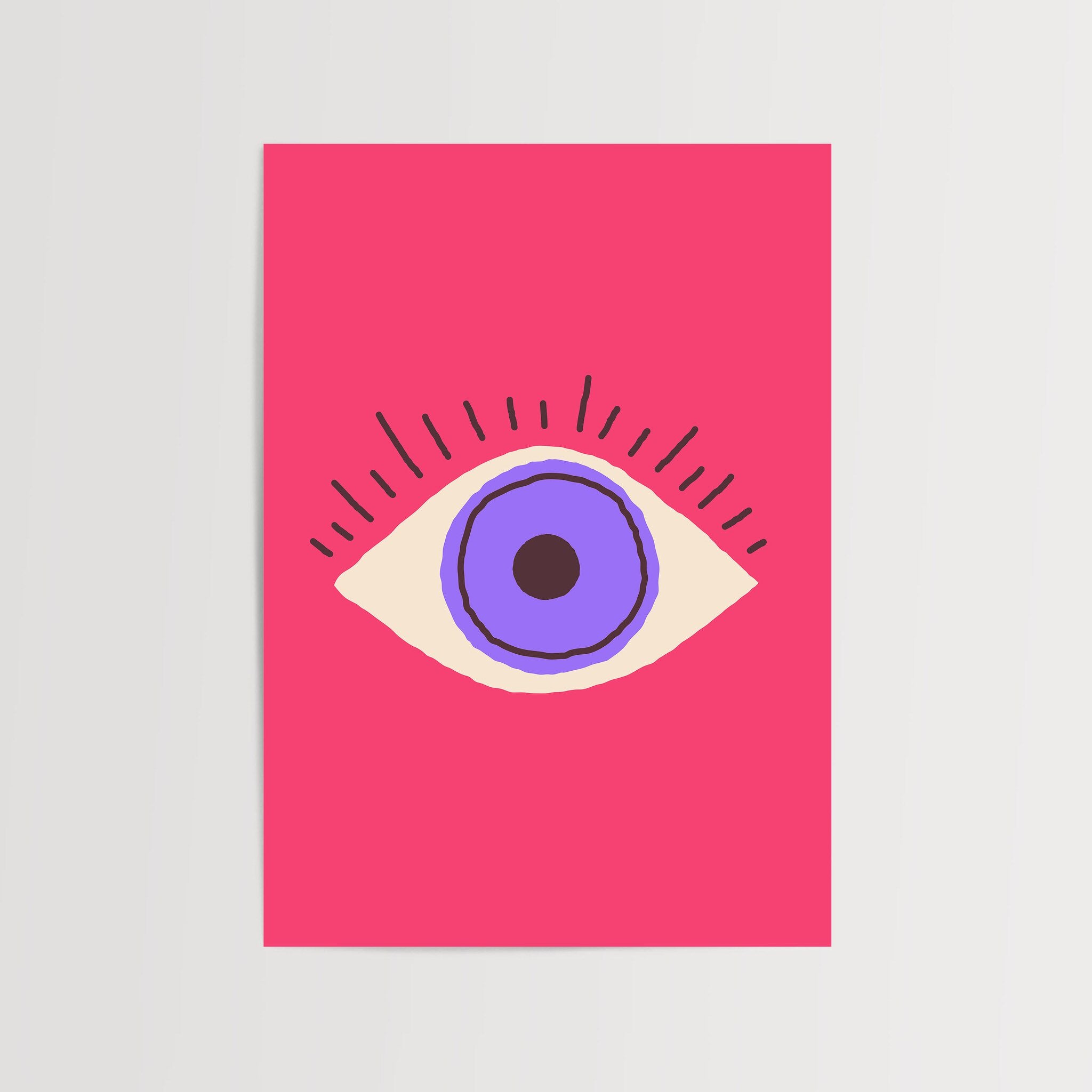 Vibrant Eye-psoter-wall_art-decor-The Poster Square