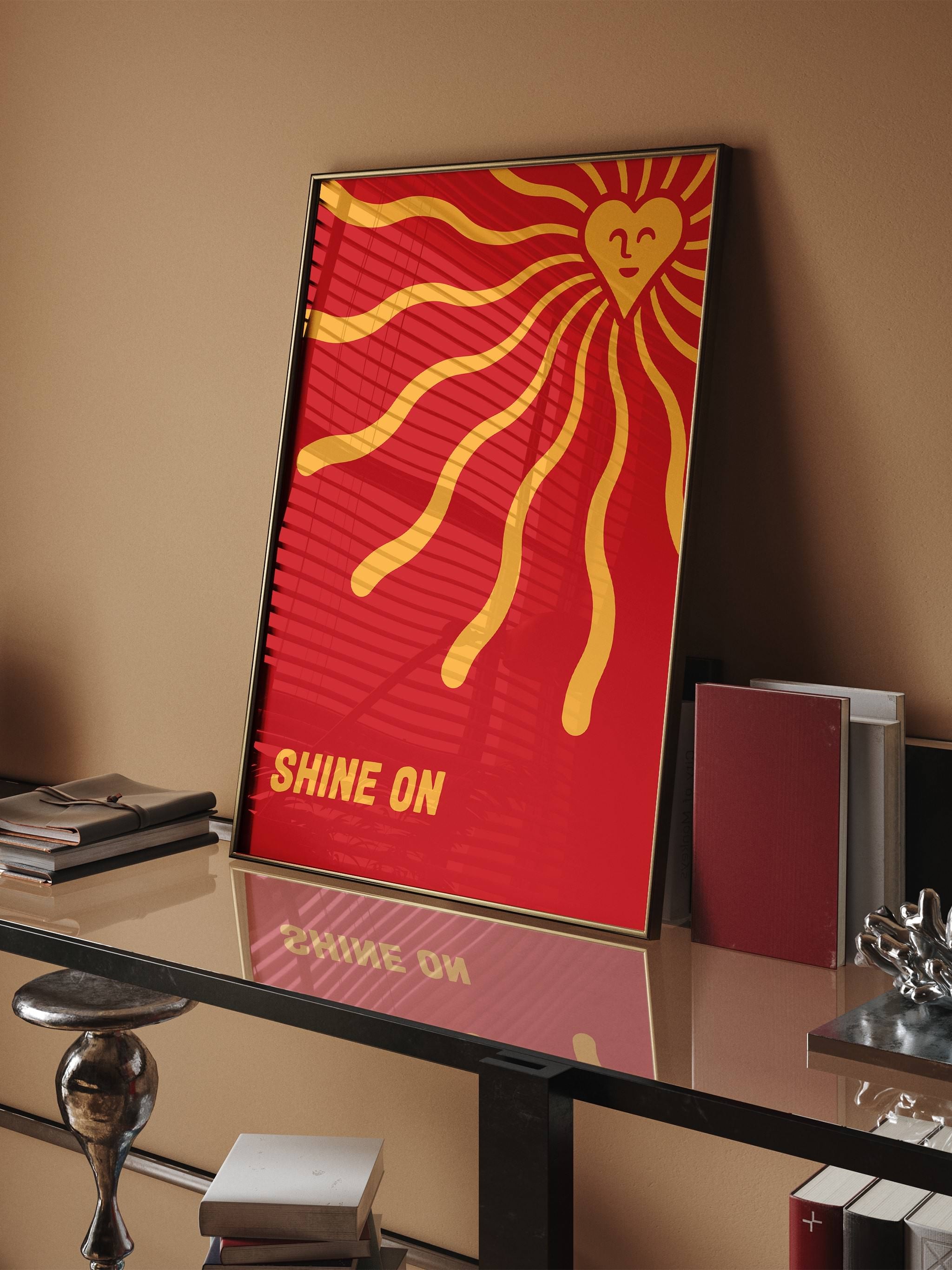 Shine On-psoter-wall_art-decor-The Poster Square