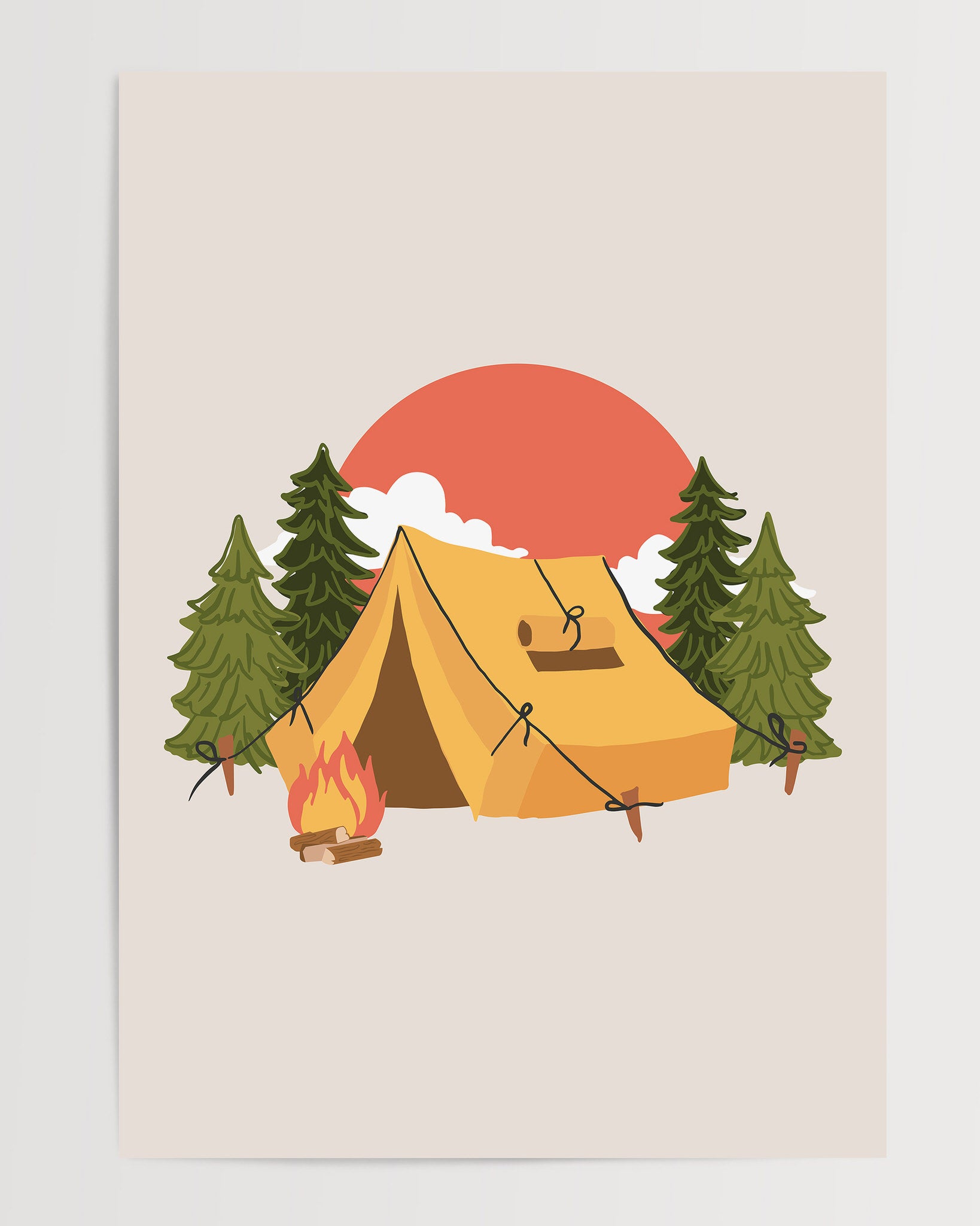 Campfire The Poster Square