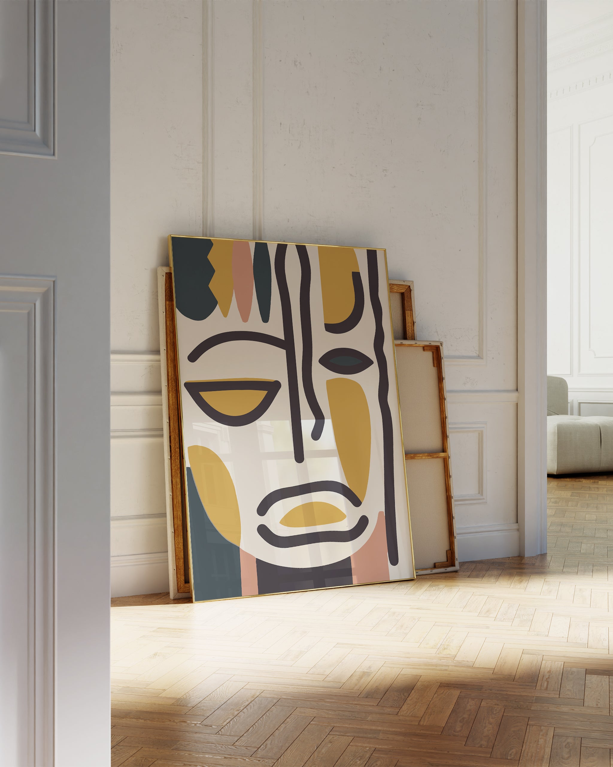 Eclectic Abstract Moods No.5-psoter-wall_art-decor-The Poster Square