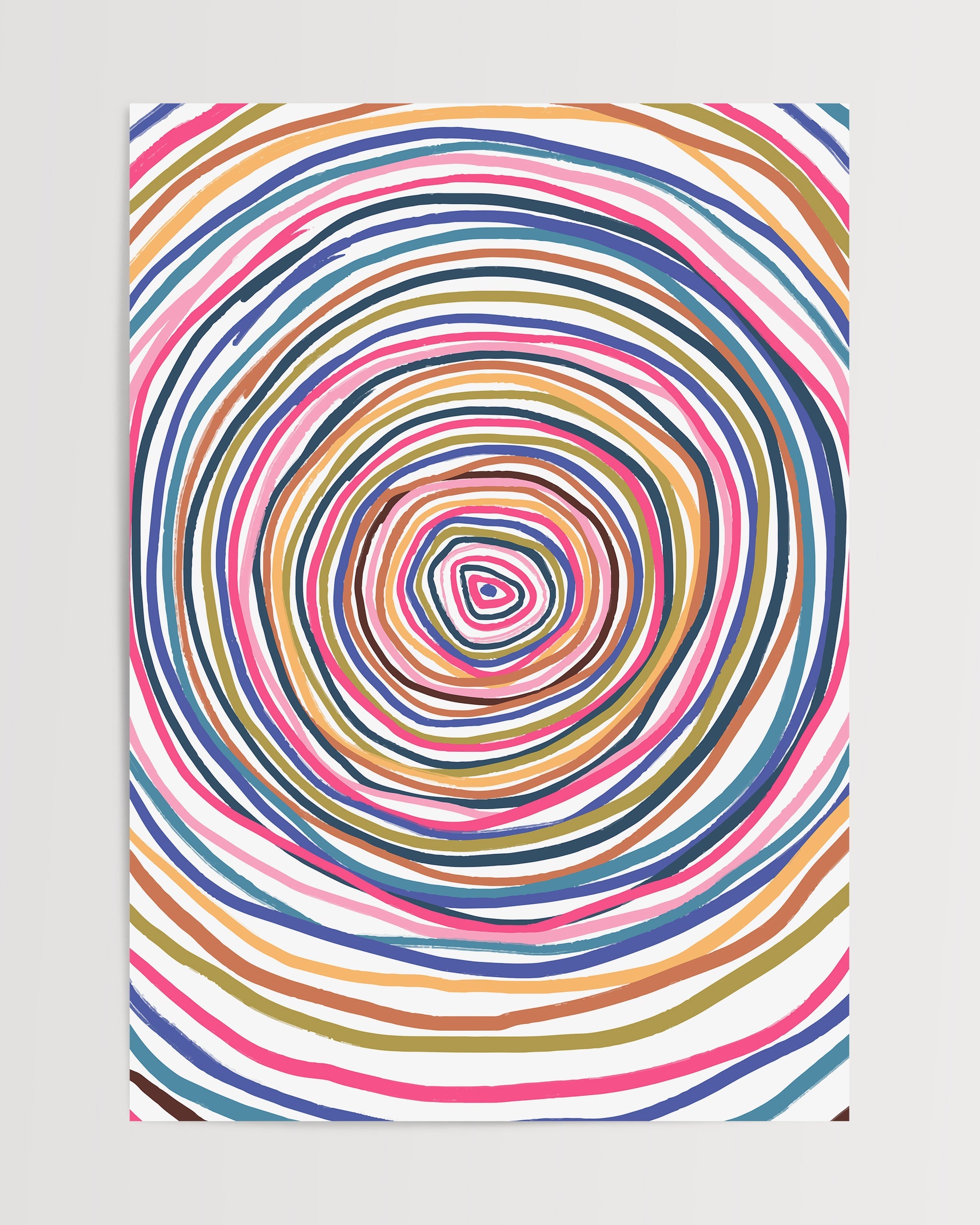 Concentric lines No.2