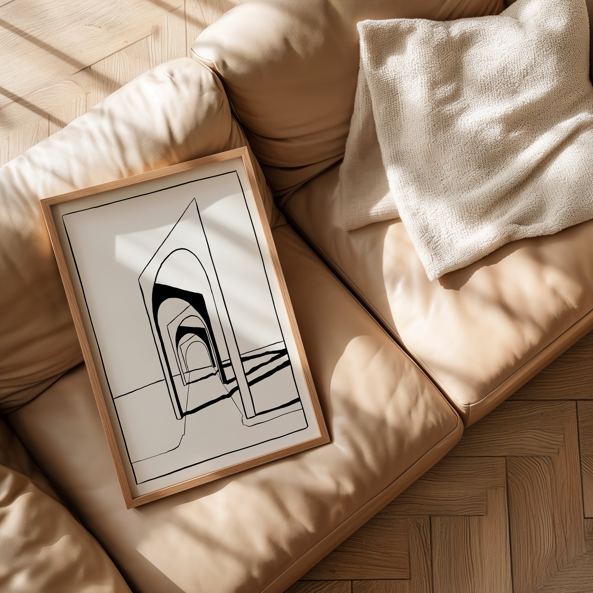 Monochrome Elegance-psoter-wall_art-decor-The Poster Square