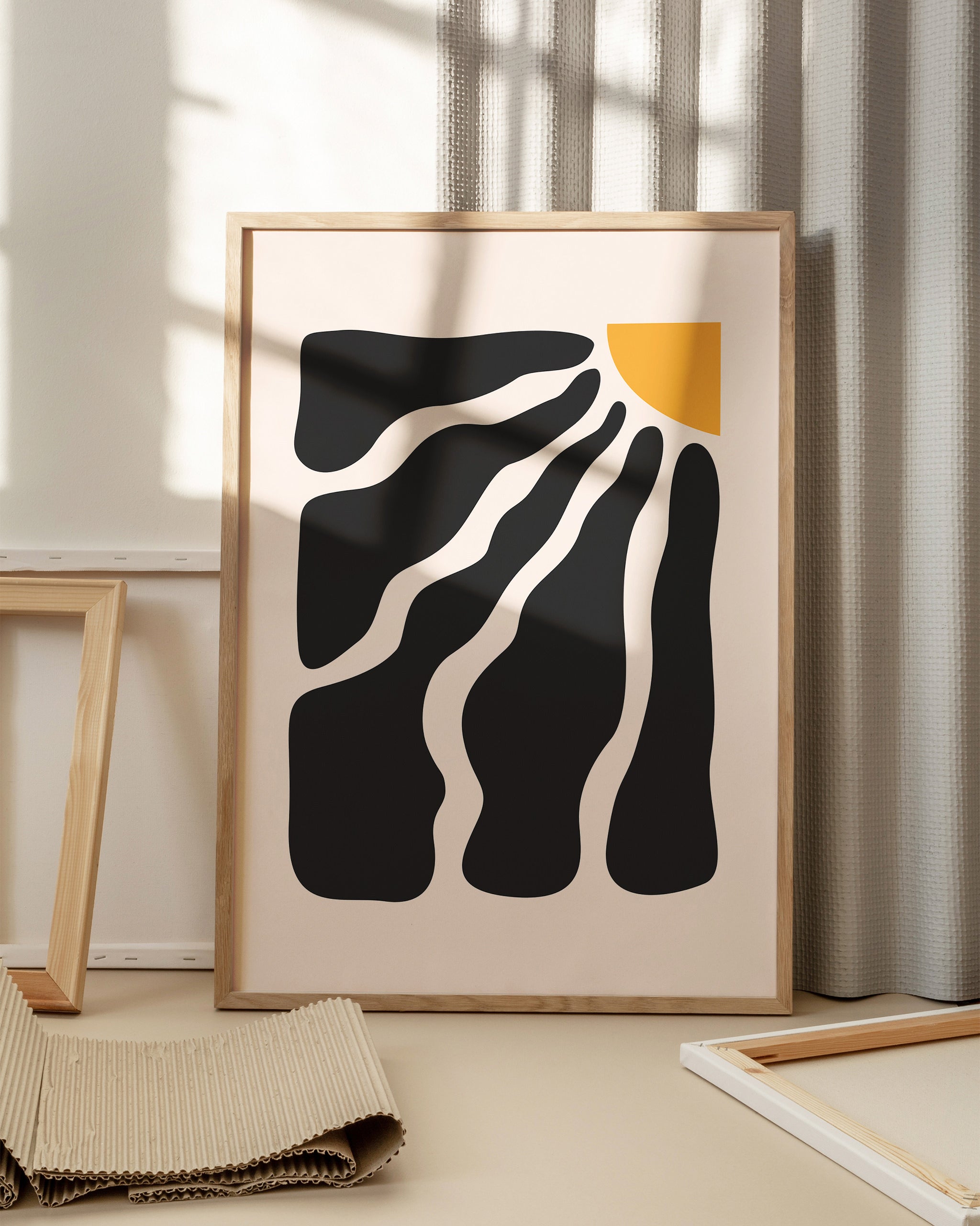 Eclipse in Monochrome No.6-psoter-wall_art-decor-The Poster Square