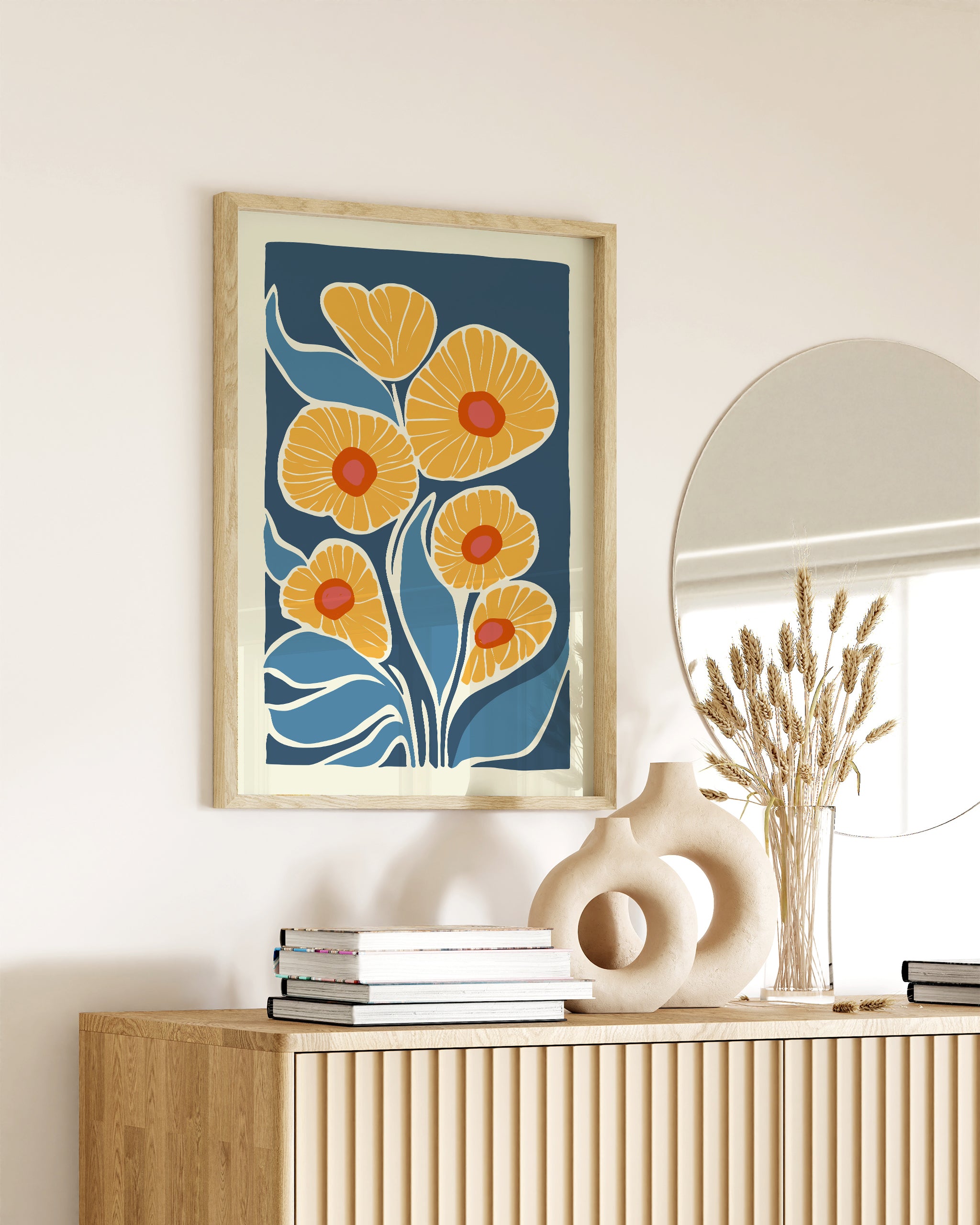 Floral Charm No.4-psoter-wall_art-decor-The Poster Square