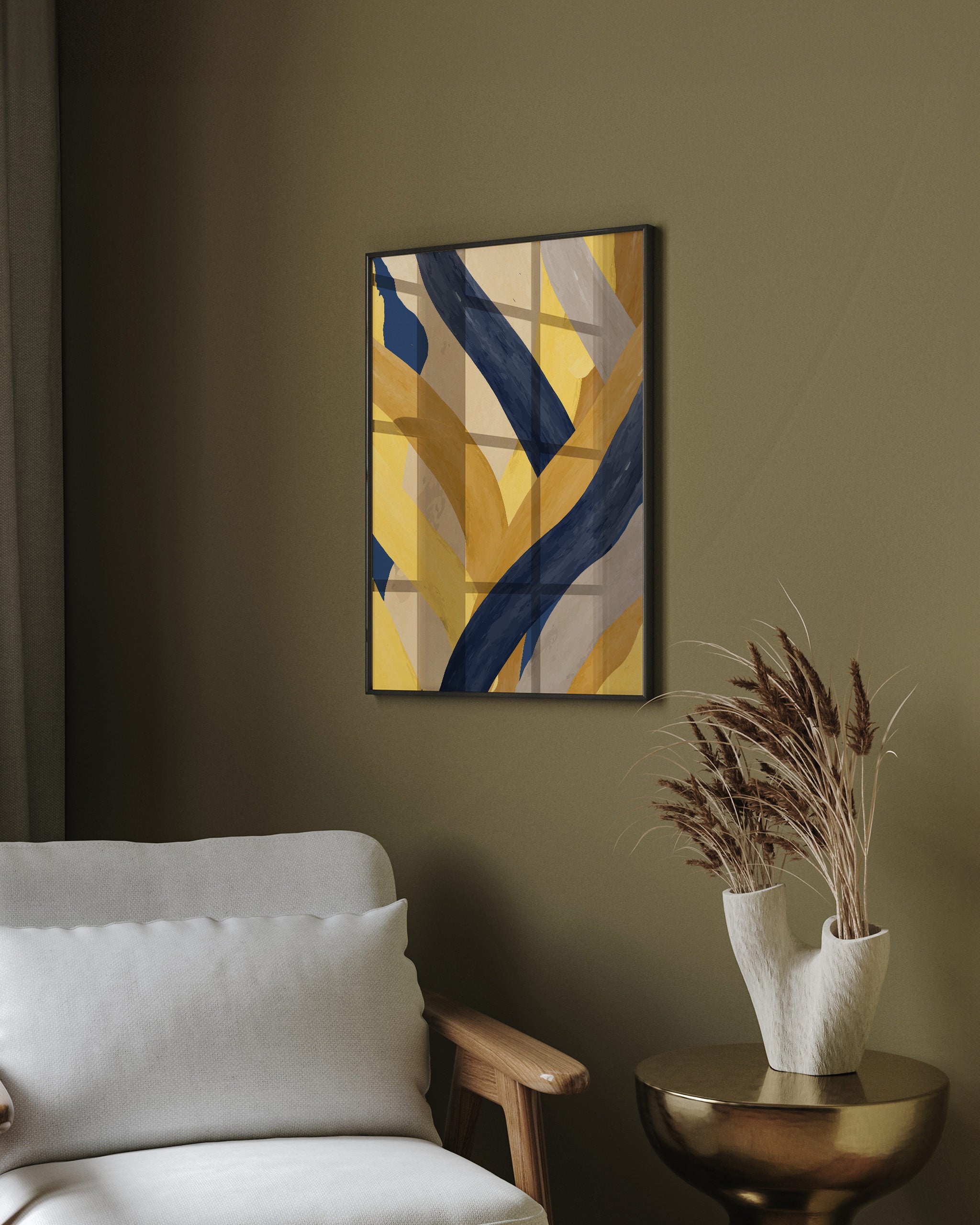 Swipe of Sophistication-psoter-wall_art-decor-The Poster Square