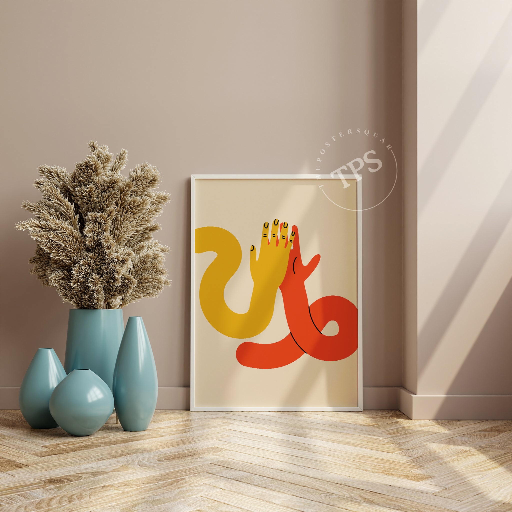 Hi Five The Poster Square