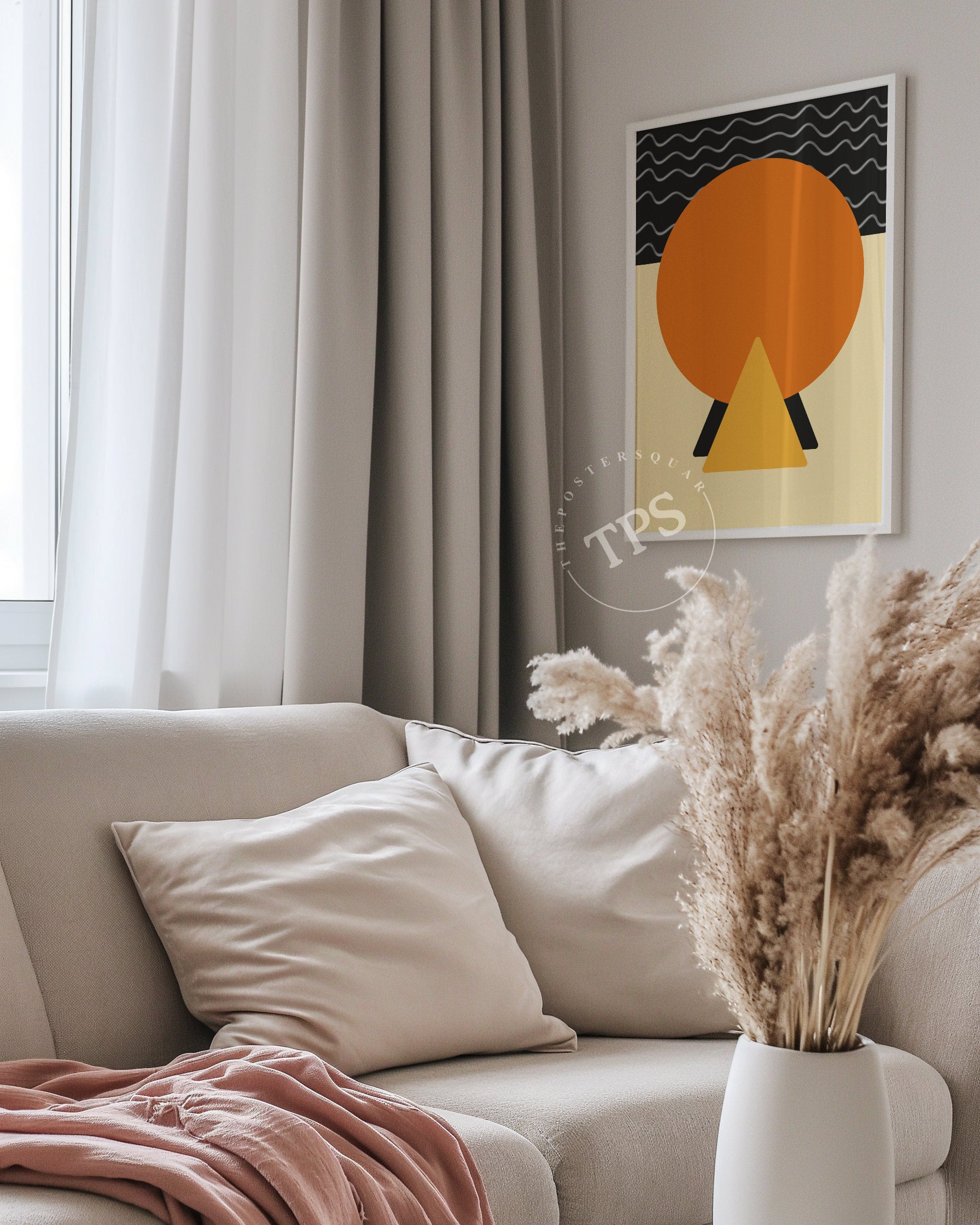 Sunset Prism The Poster Square