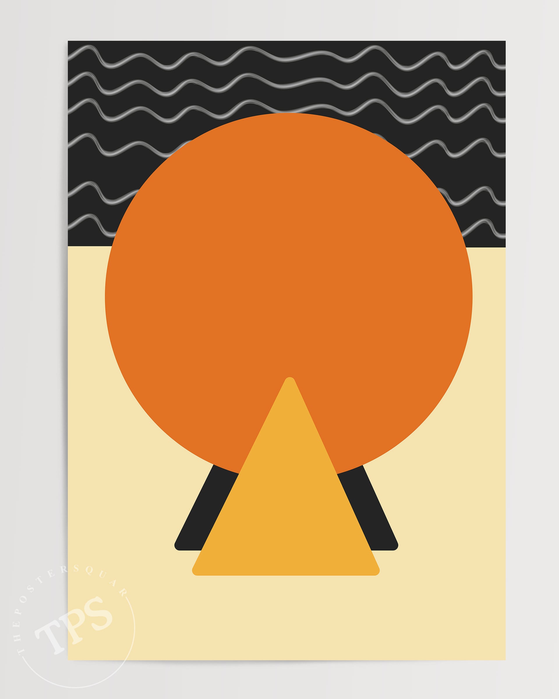 Sunset Prism The Poster Square