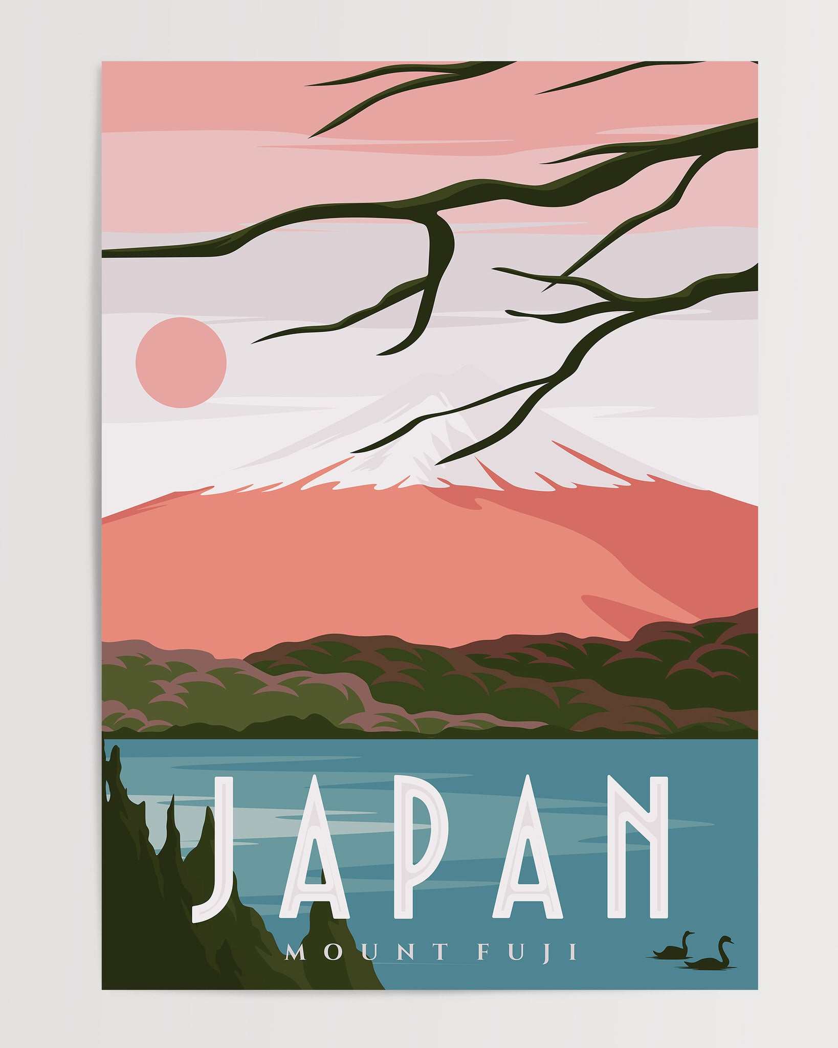 Fuji Dawn The Poster Square