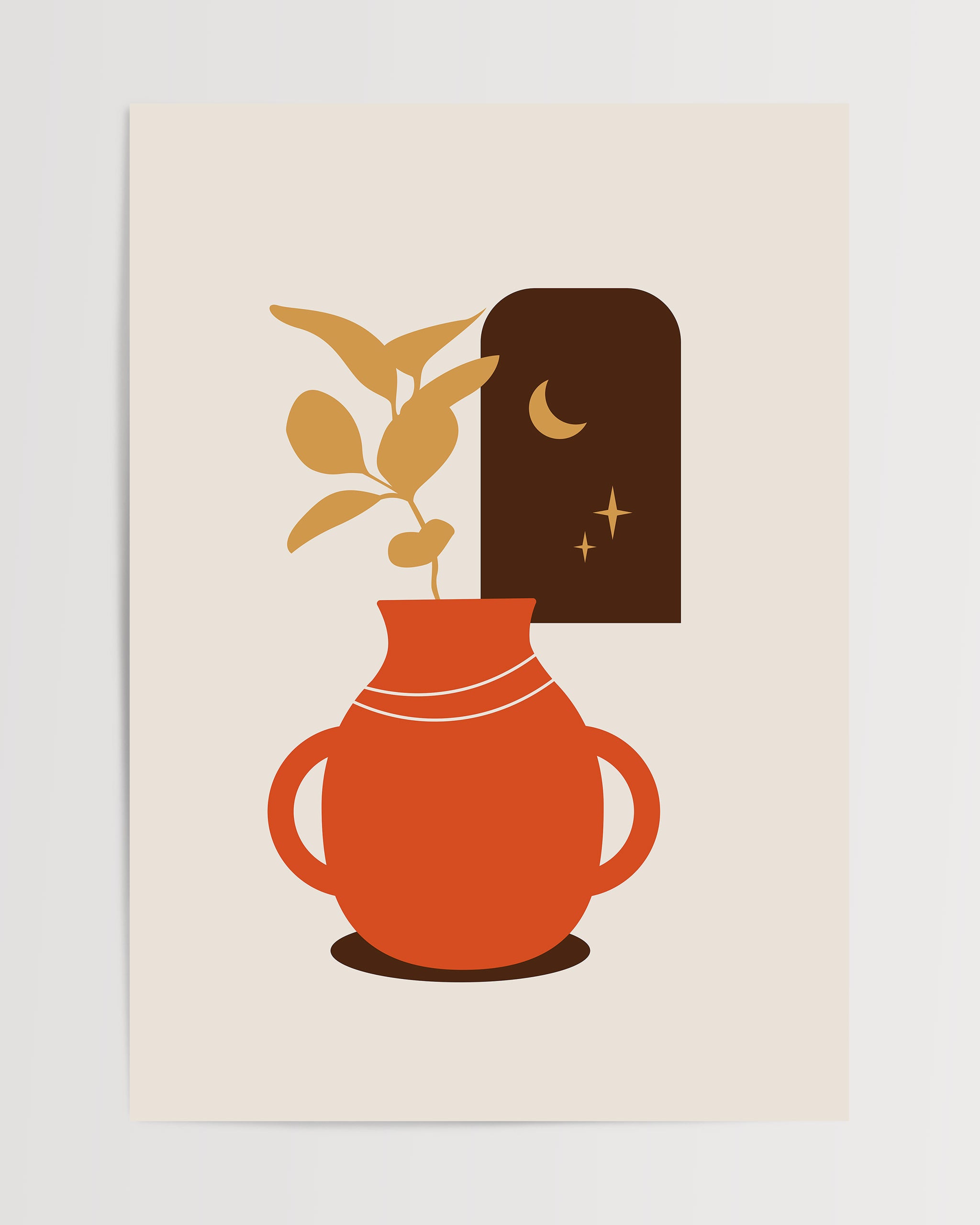 Midnight Botanica-psoter-wall_art-decor-The Poster Square