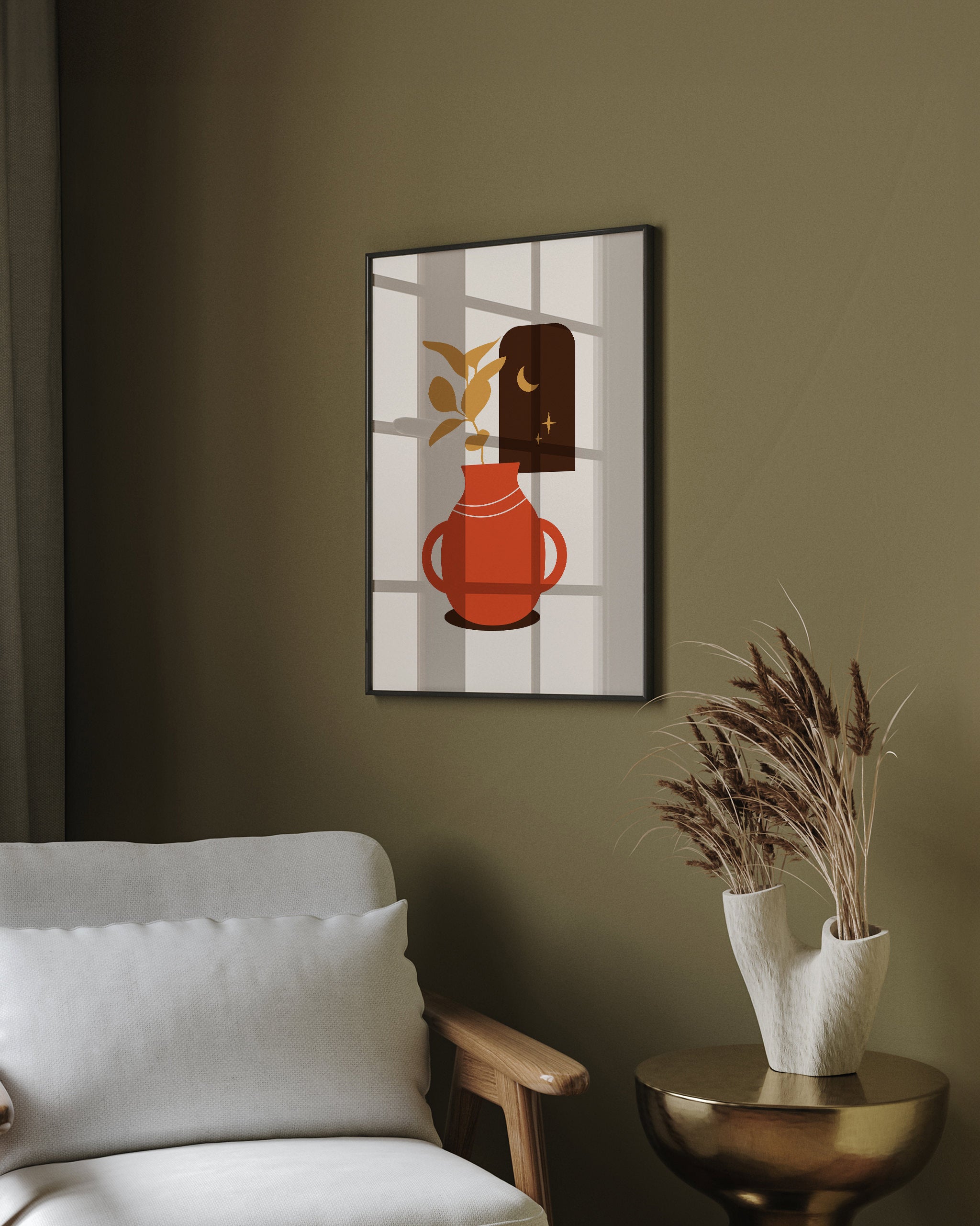 Midnight Botanica-psoter-wall_art-decor-The Poster Square