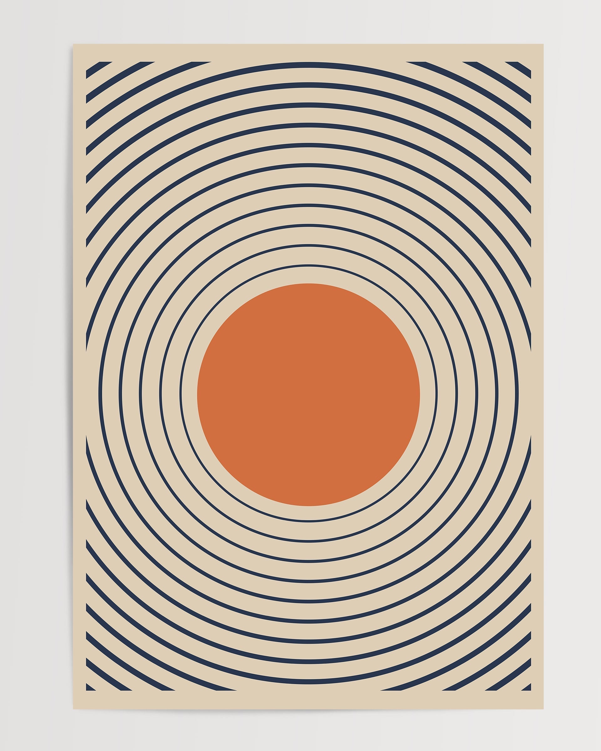 Concentric Circles The Poster Square