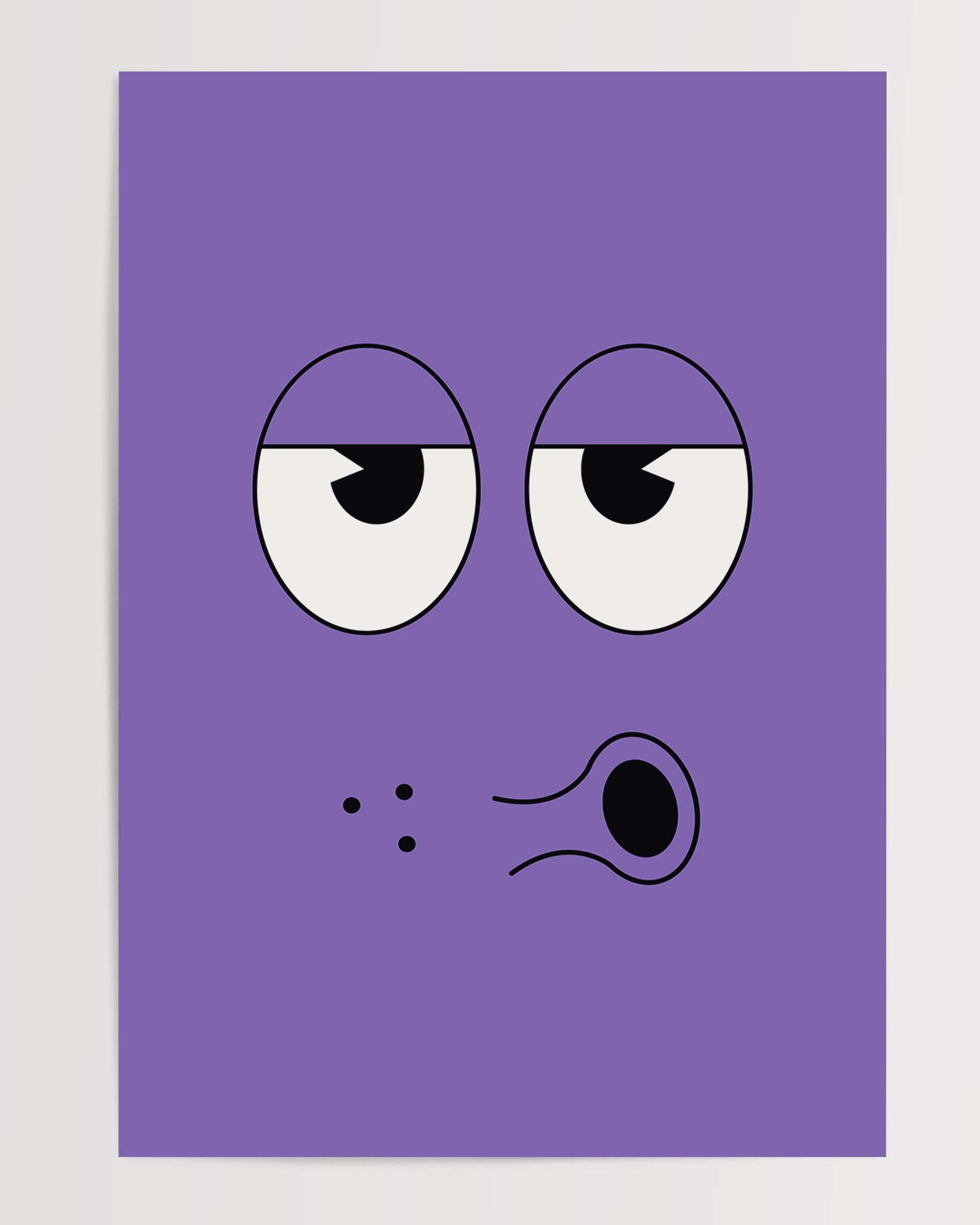 Cool Face N2 The Poster Square