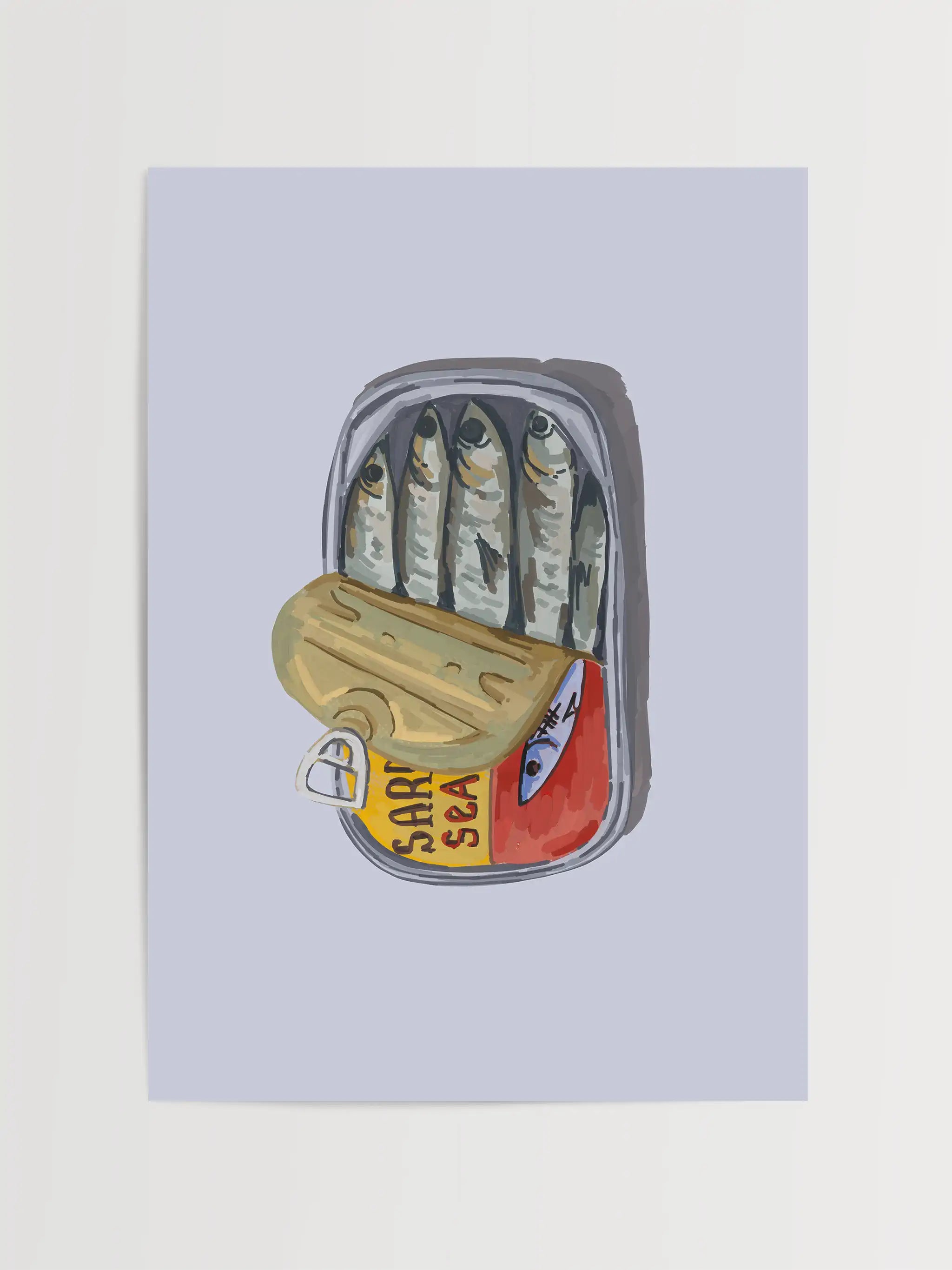 Vintage Sardine Can