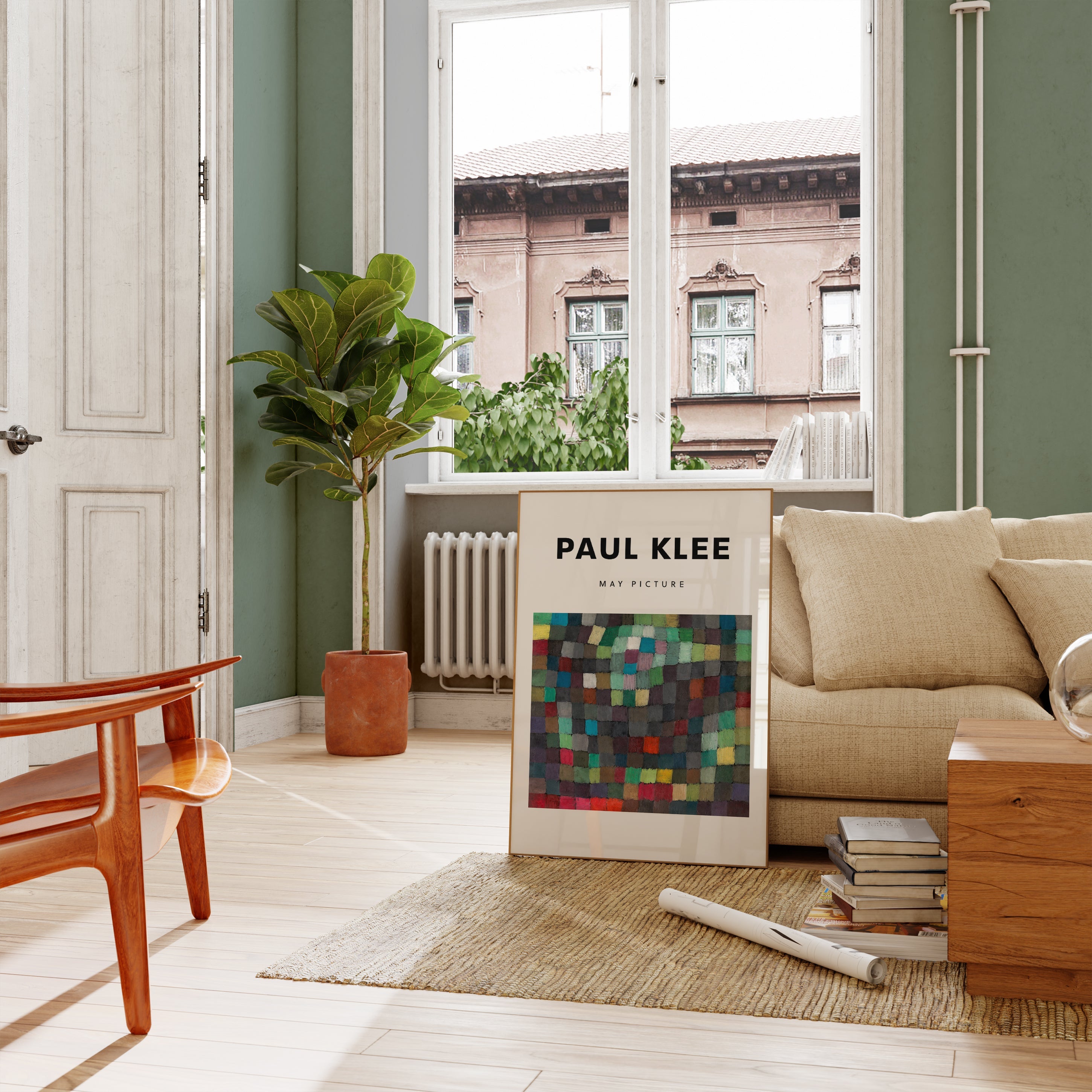 May Picture abstract painting 1925 The Poster Square