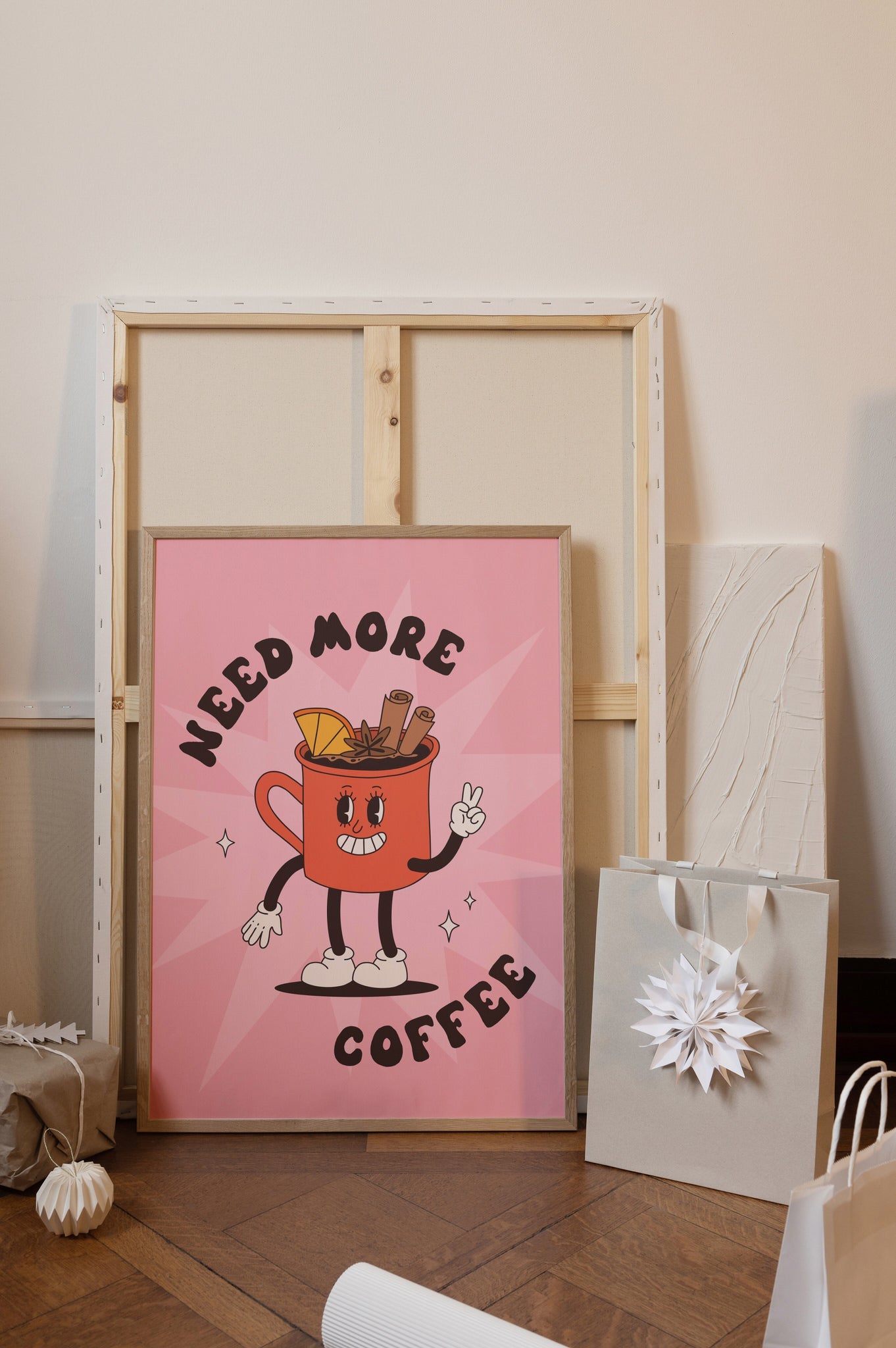 Need More Coffee The Poster Square