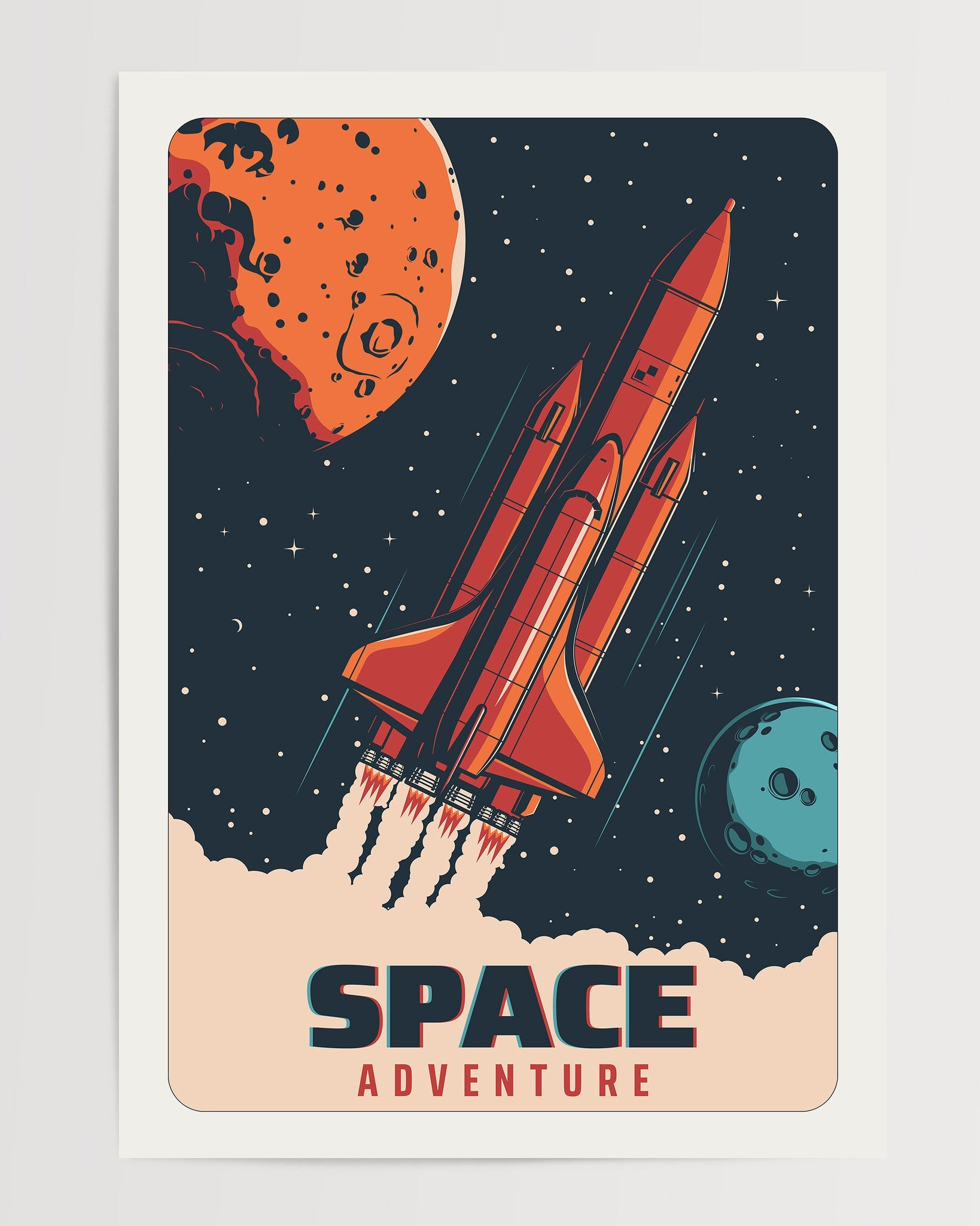 Space Adventure The Poster Square