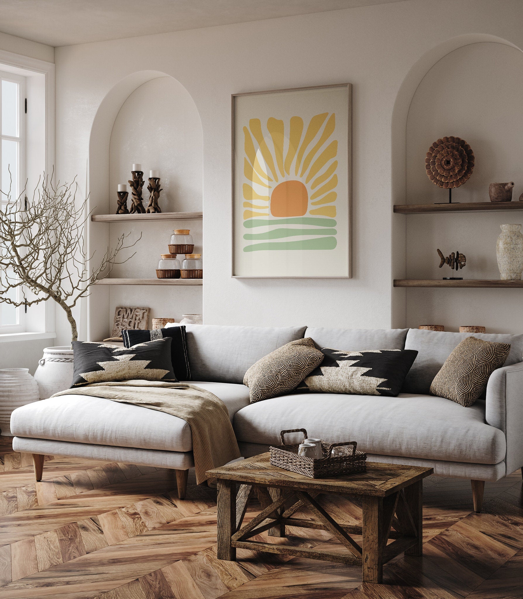 Sunny Flares The Poster Square