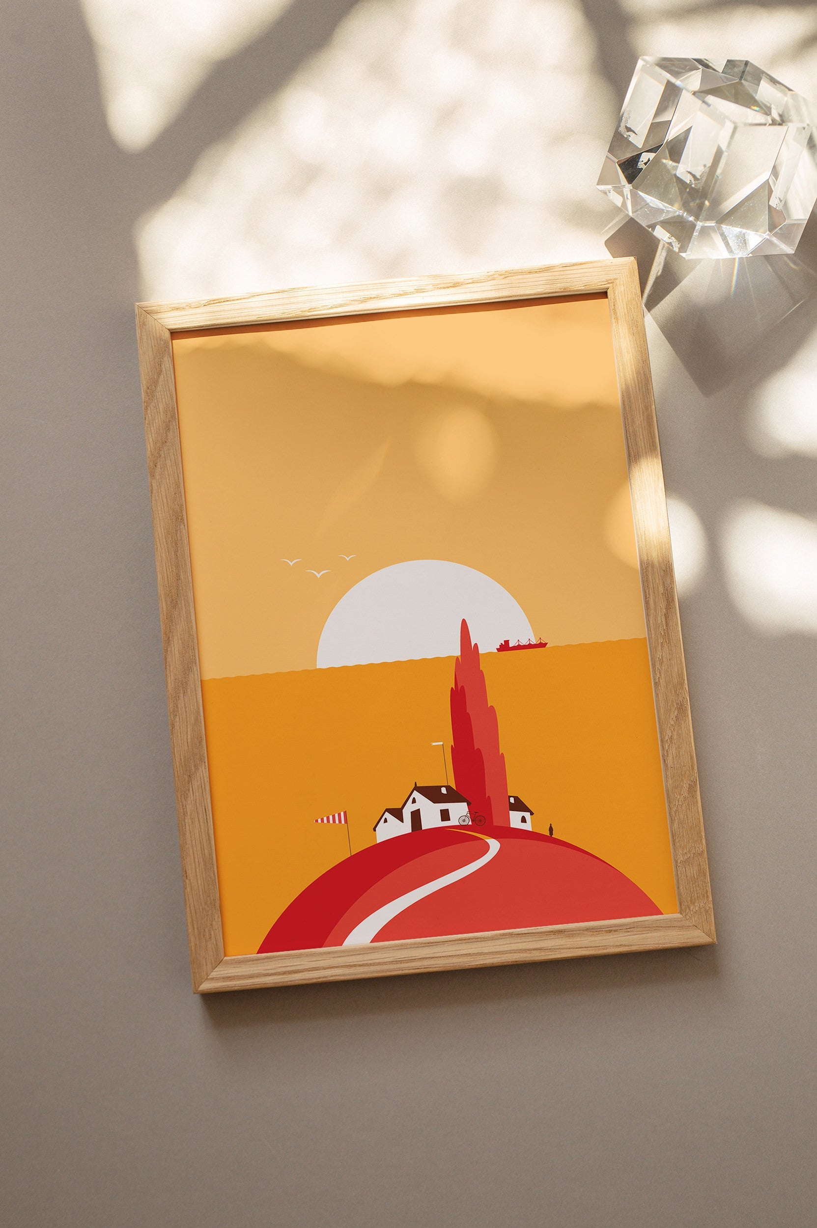 Sunset The Poster Square