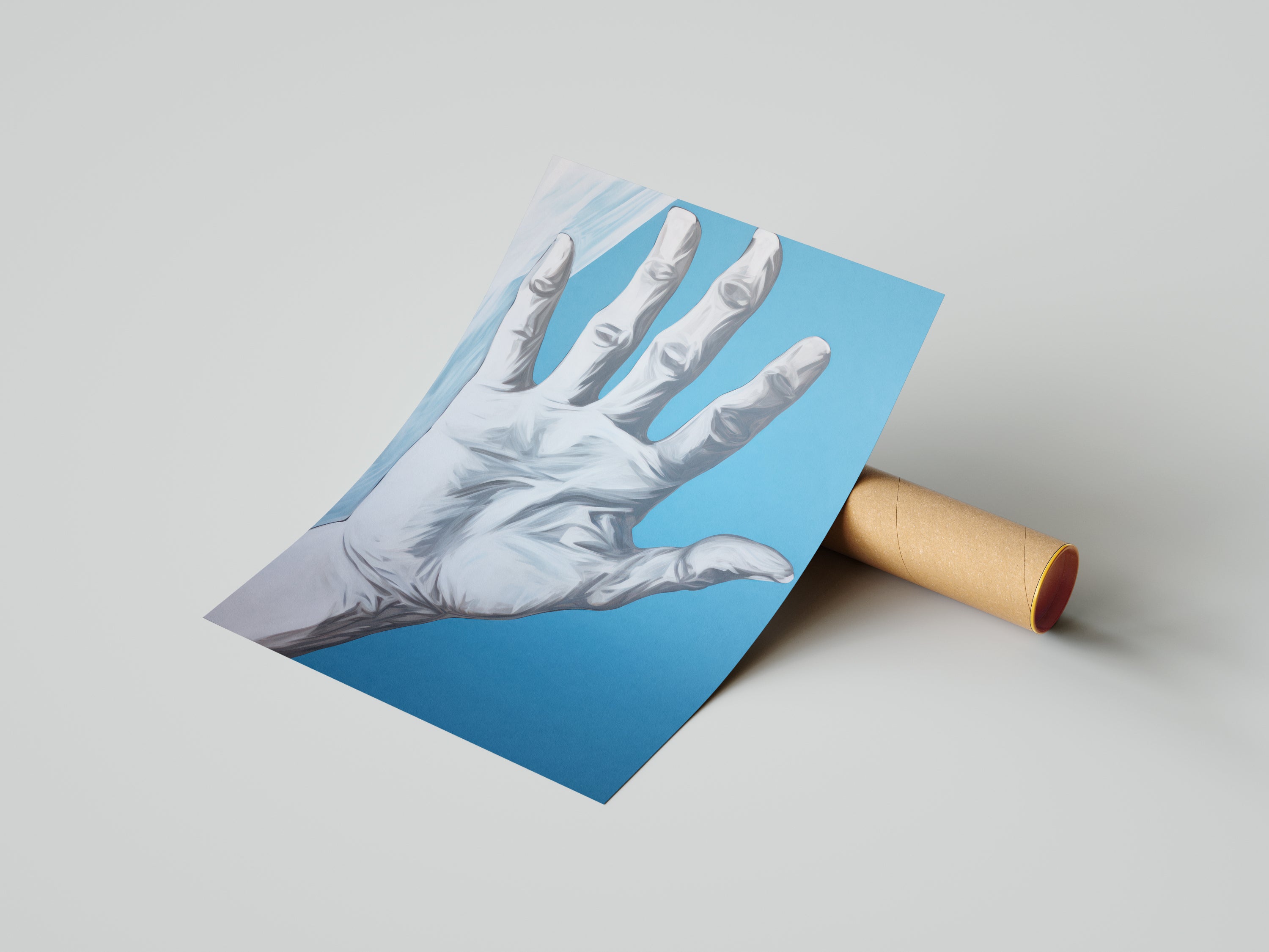 The Hand The Poster Square