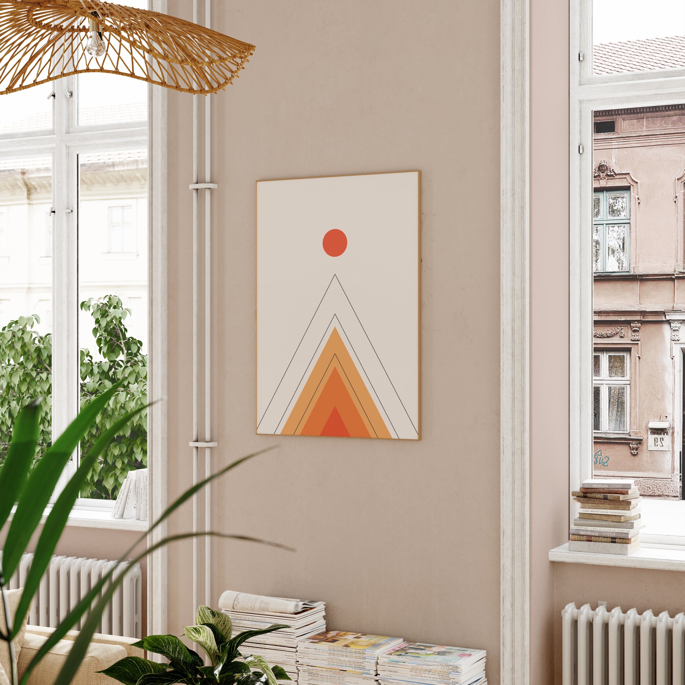 The Peak - Abstract The Poster Square