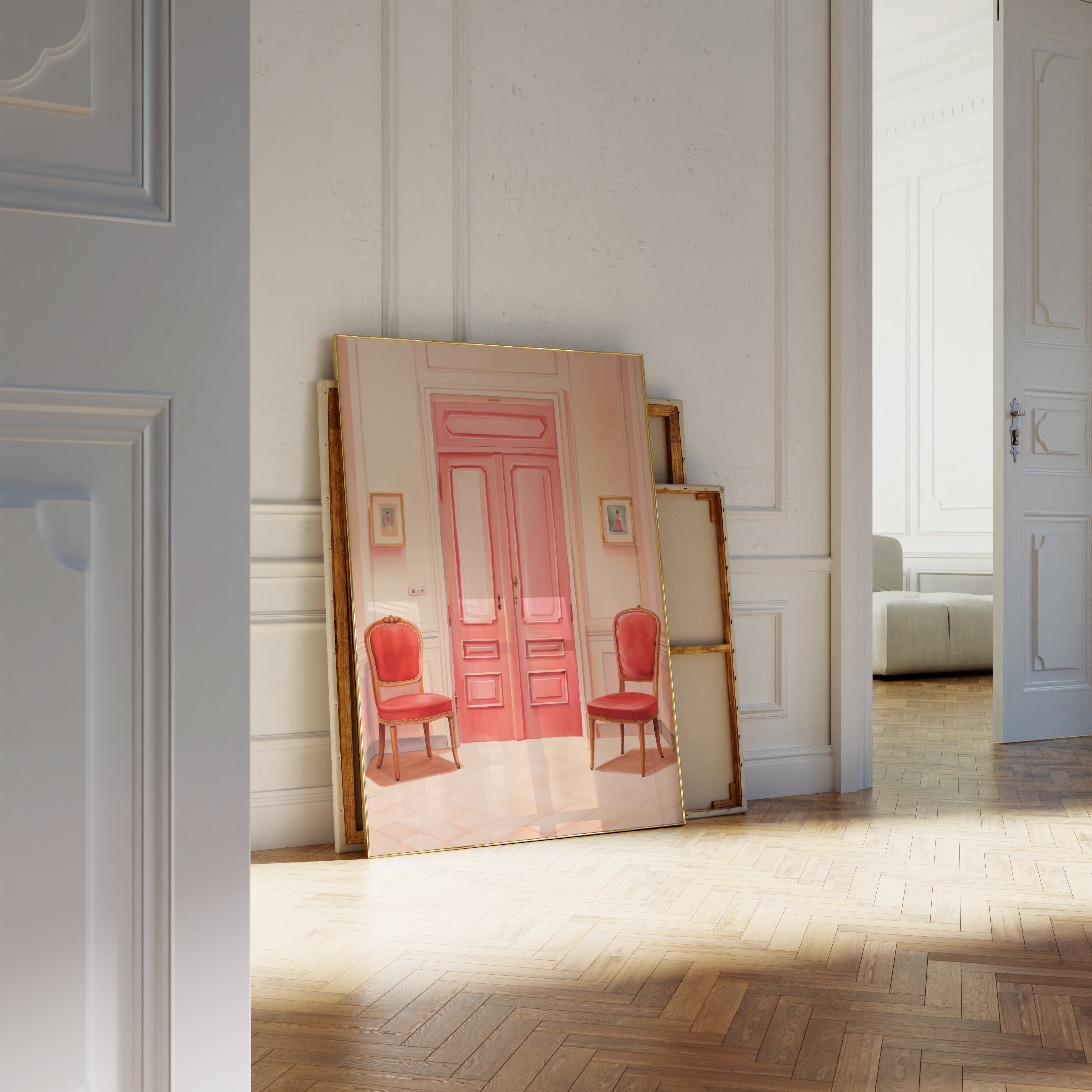 The Red Chair The Poster Square