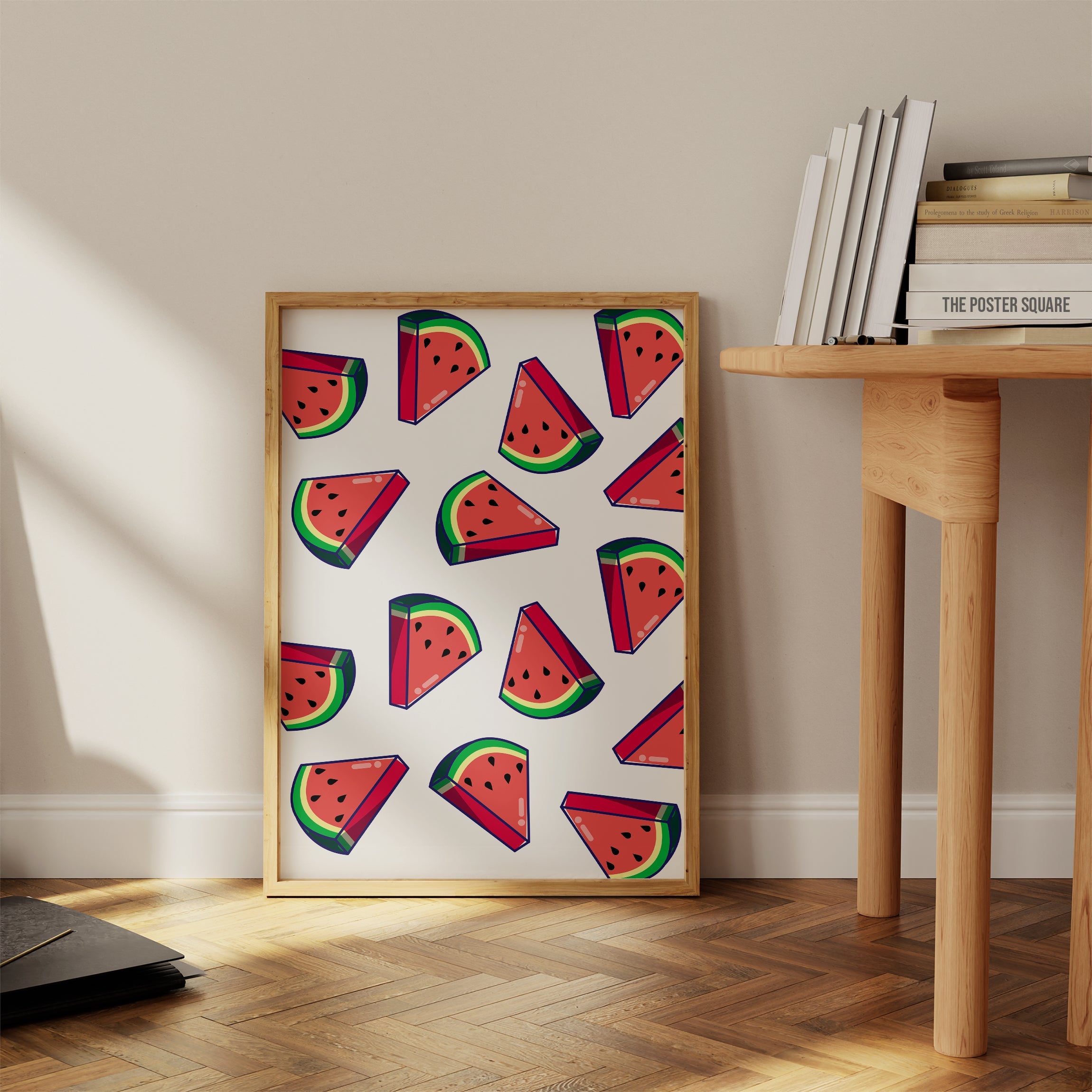 Watermelon Slices The Poster Square