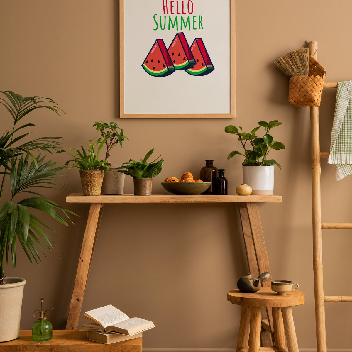 Watermelon Summer Time - Art Print – The Poster Square