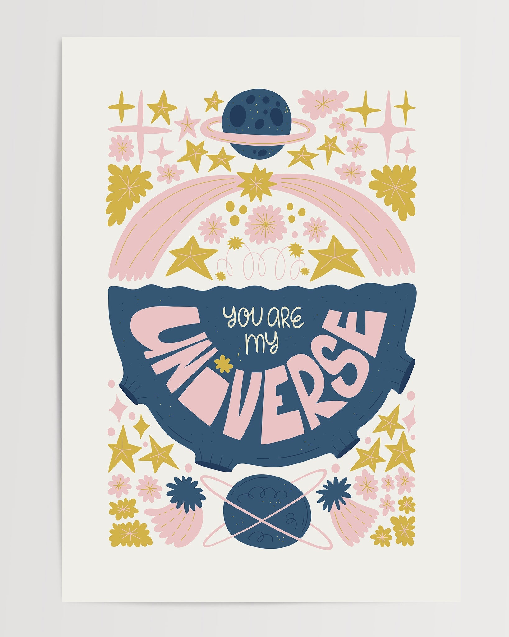 You Are My Universe The Poster Square