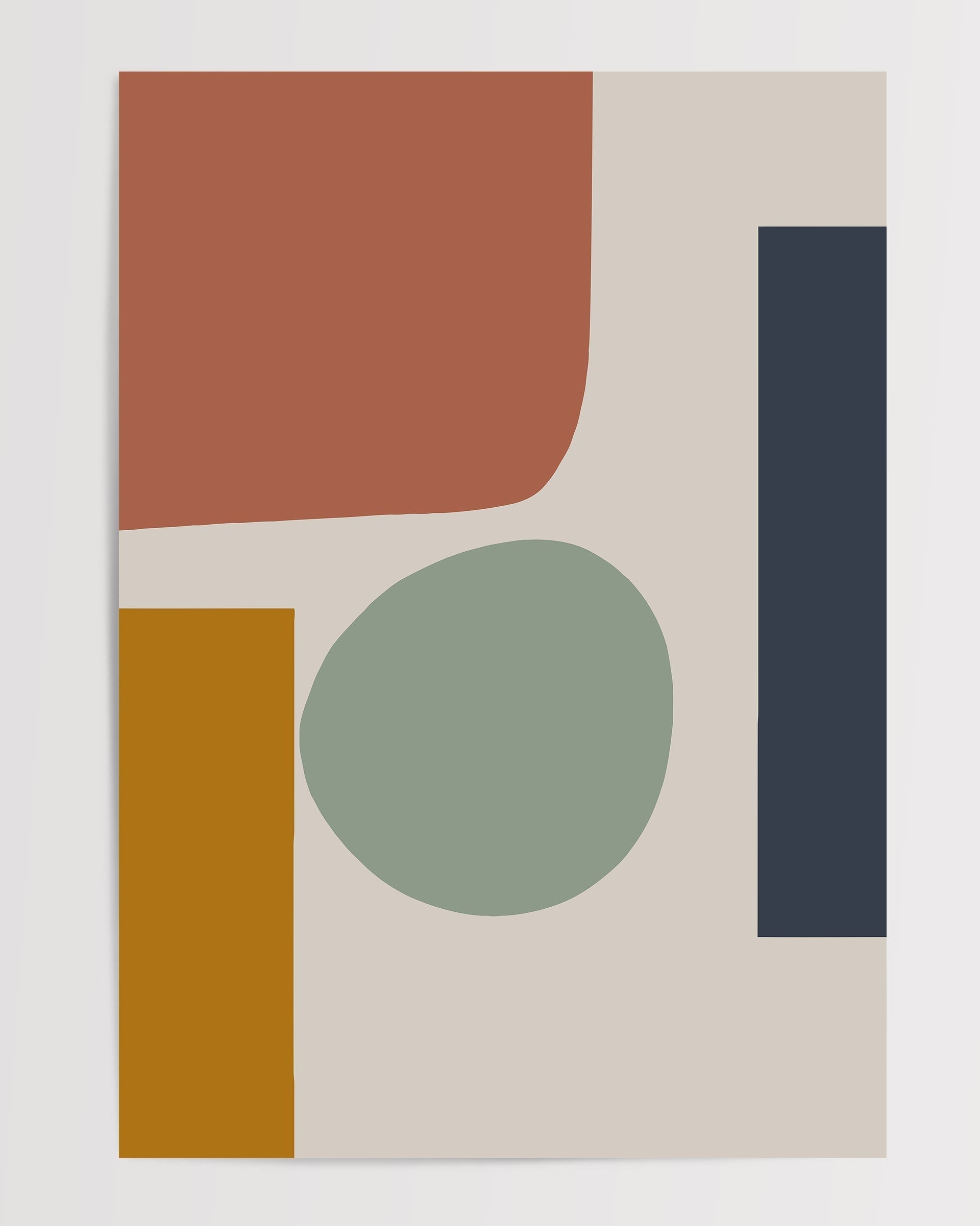 Abstract Autumn-psoter-wall_art-decor-The Poster Square