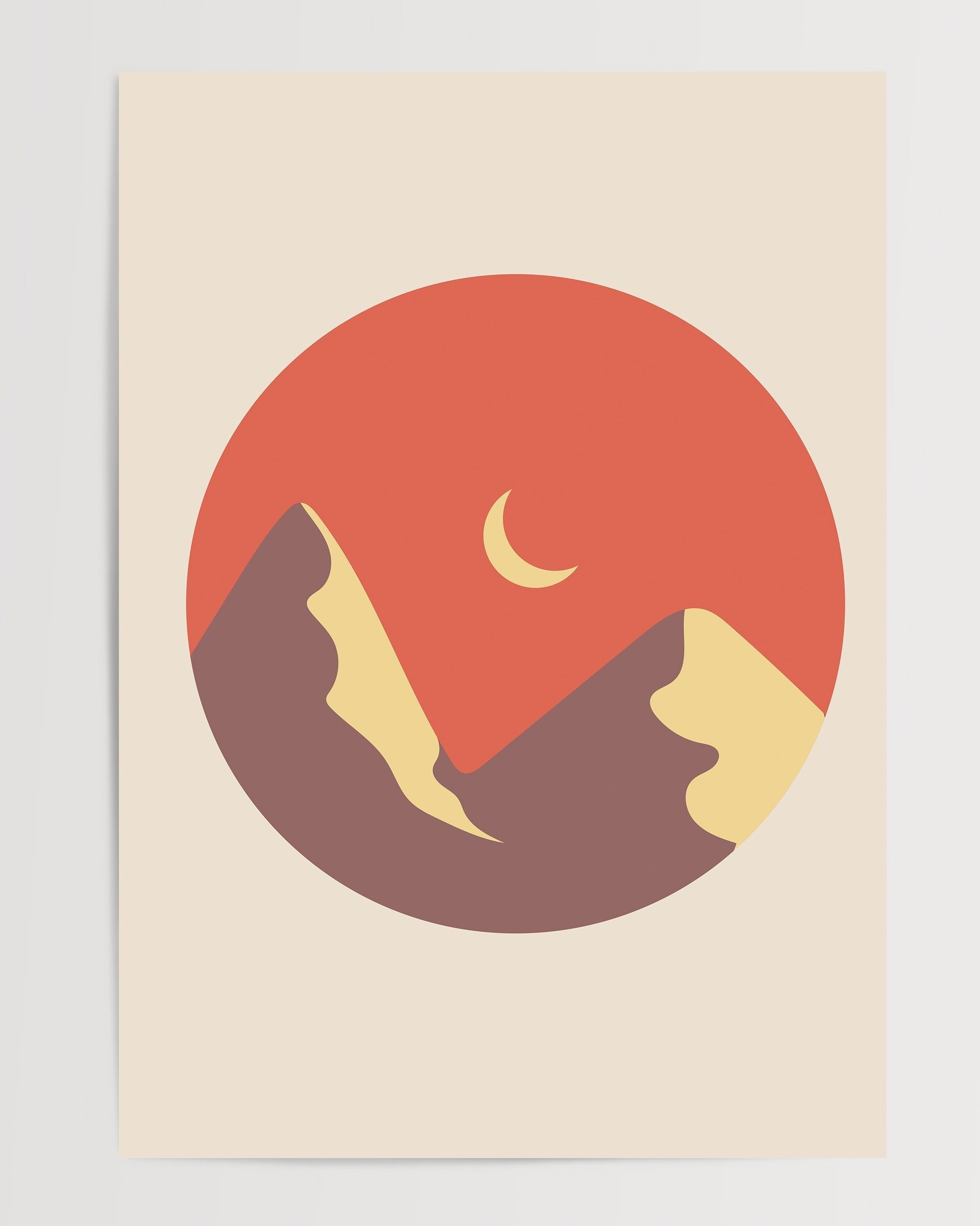 Abstract Landscape N2-psoter-wall_art-decor-The Poster Square