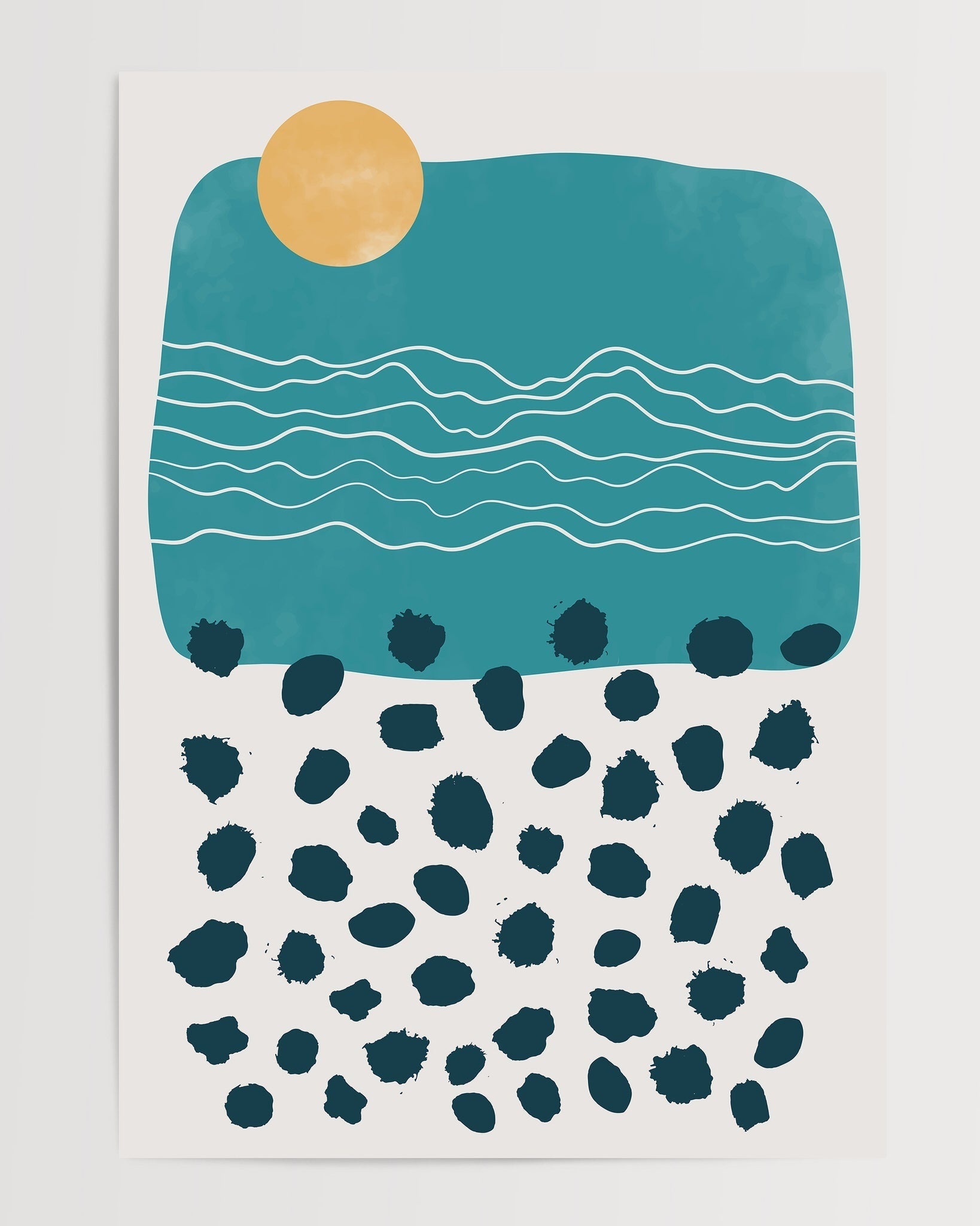 Abstract Mingle N15-psoter-wall_art-decor-The Poster Square