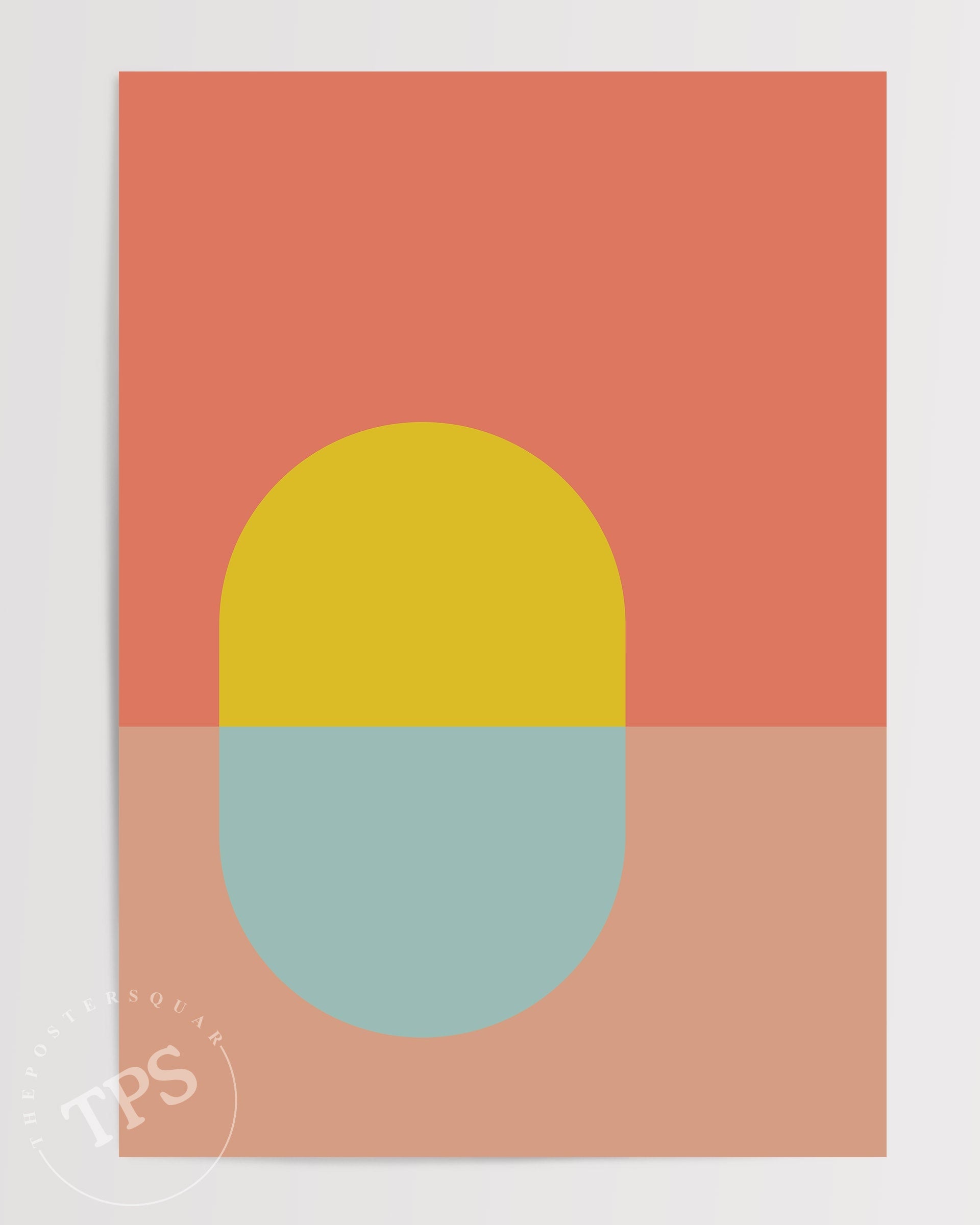 Abstract Mingle N23-psoter-wall_art-decor-The Poster Square