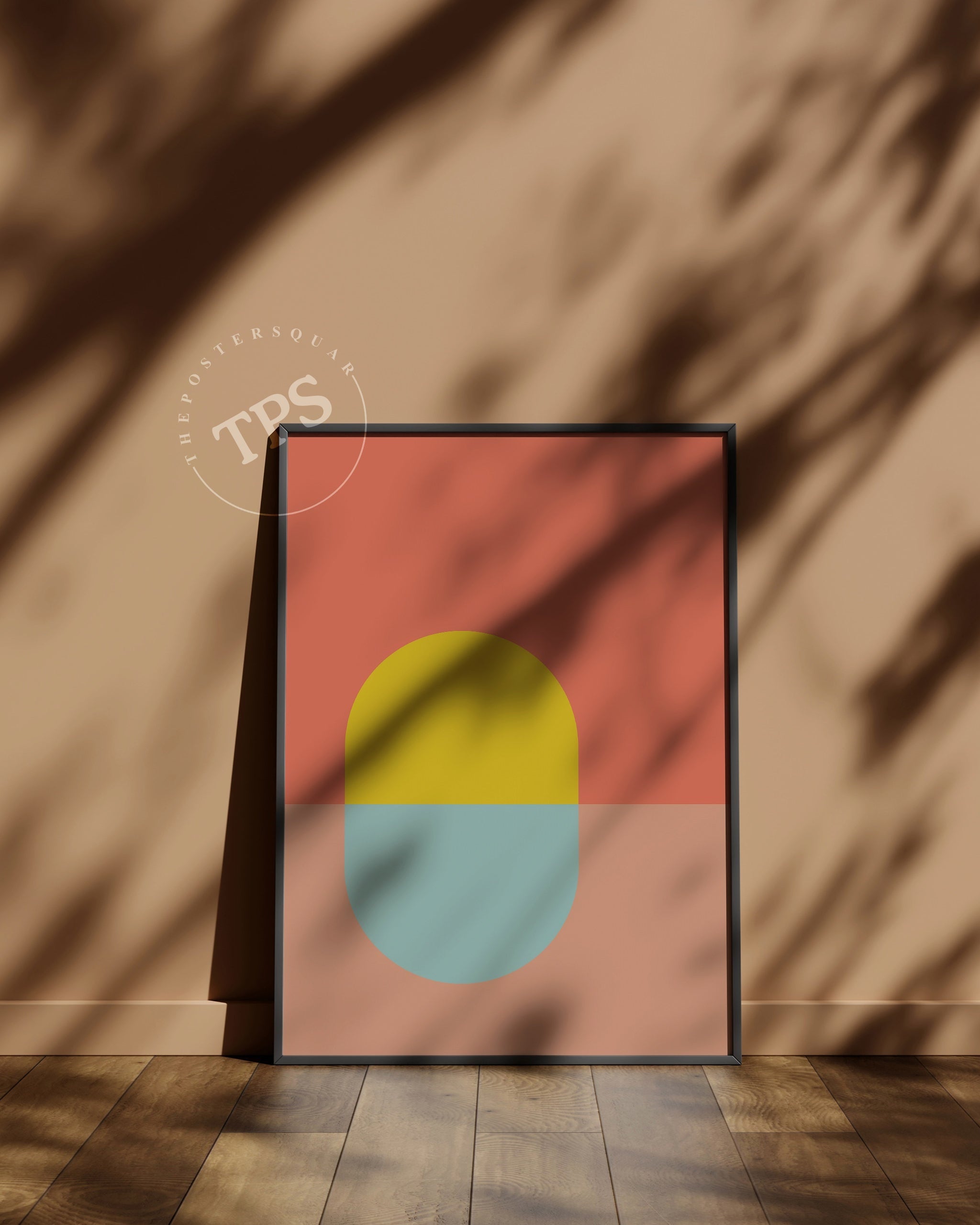 Abstract Mingle N23-psoter-wall_art-decor-The Poster Square