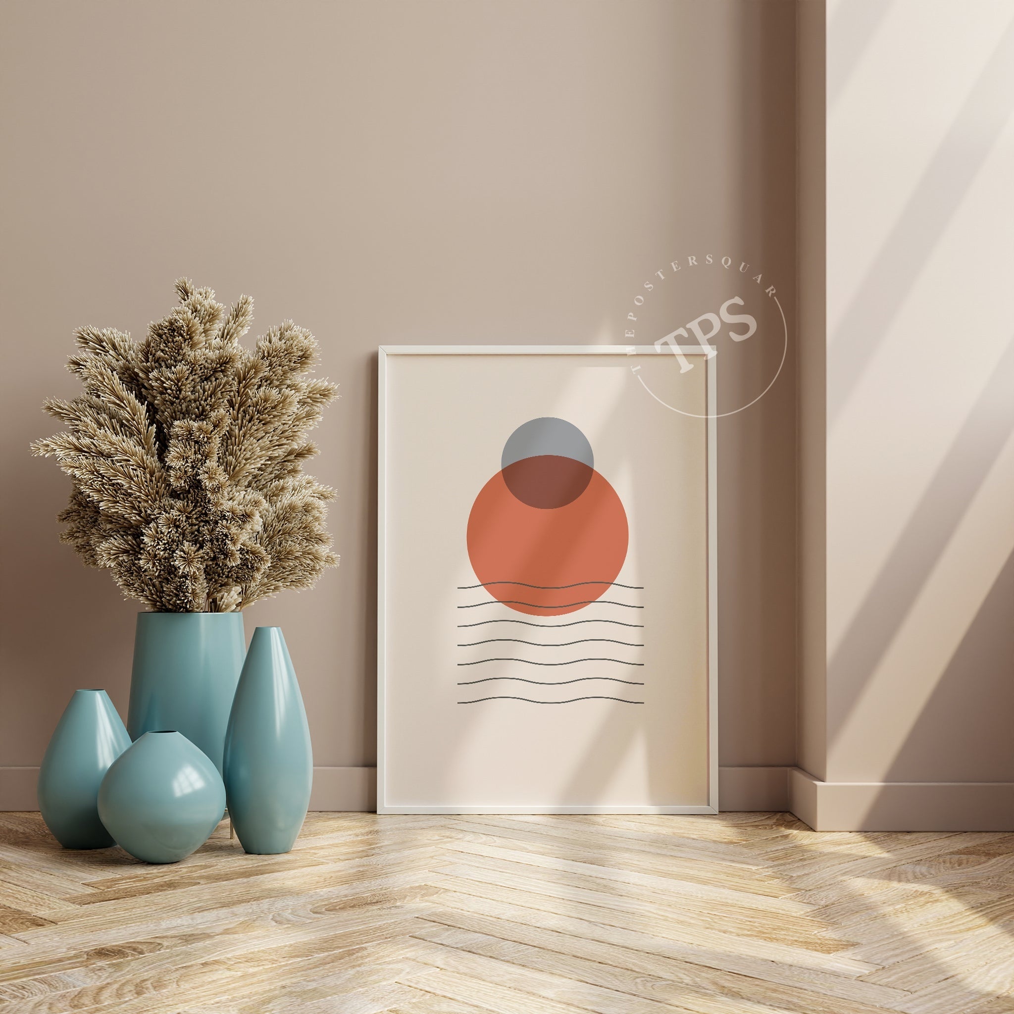 Abstract Mingle N29-psoter-wall_art-decor-The Poster Square