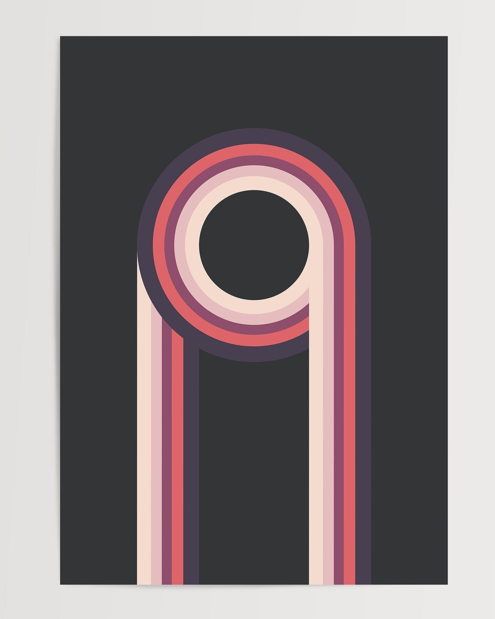 Abstract Twist-psoter-wall_art-decor-The Poster Square