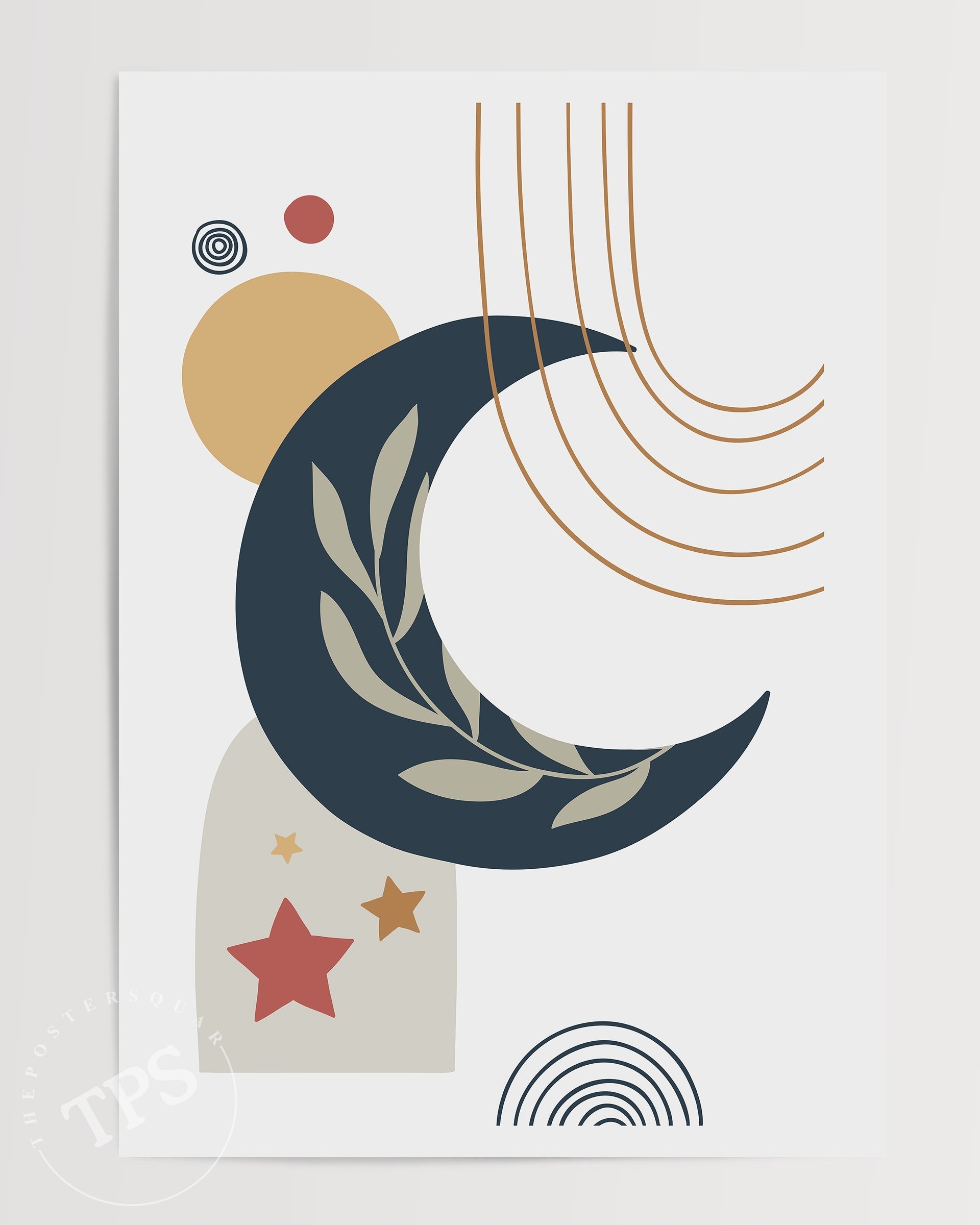 Abstract Wall Art - Boho-psoter-wall_art-decor-The Poster Square