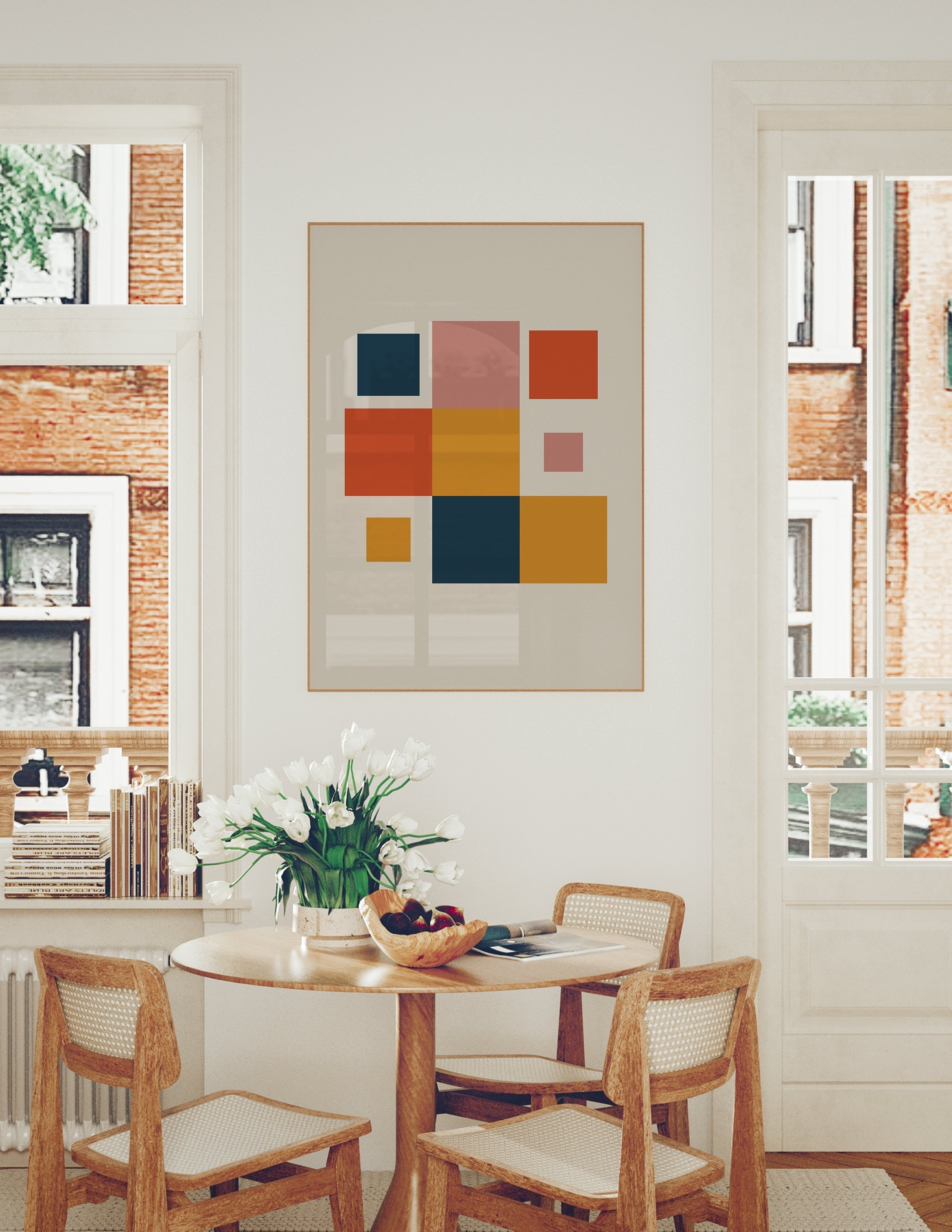 Abstract Wall Art - Minimalistic-psoter-wall_art-decor-The Poster Square