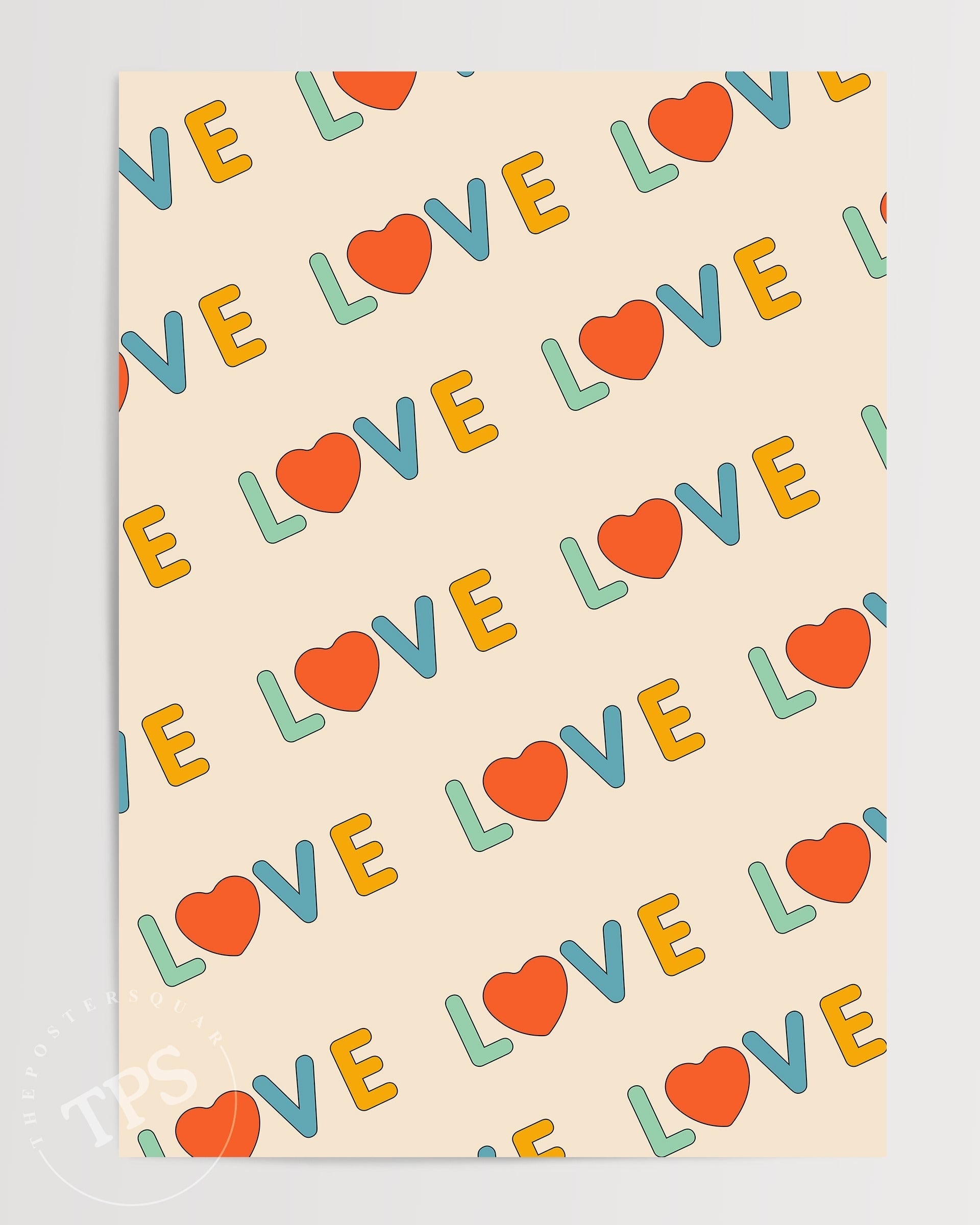 Amour-psoter-wall_art-decor-The Poster Square