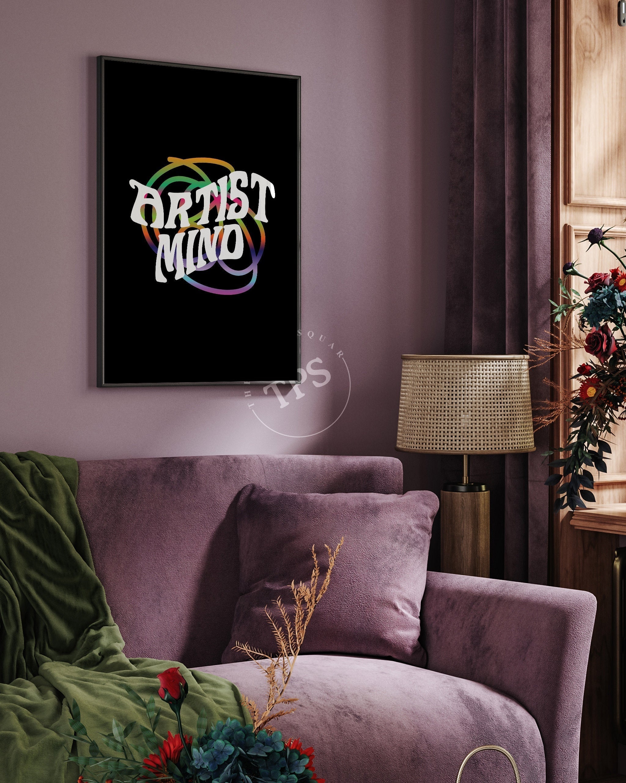 Artist Mind-psoter-wall_art-decor-The Poster Square