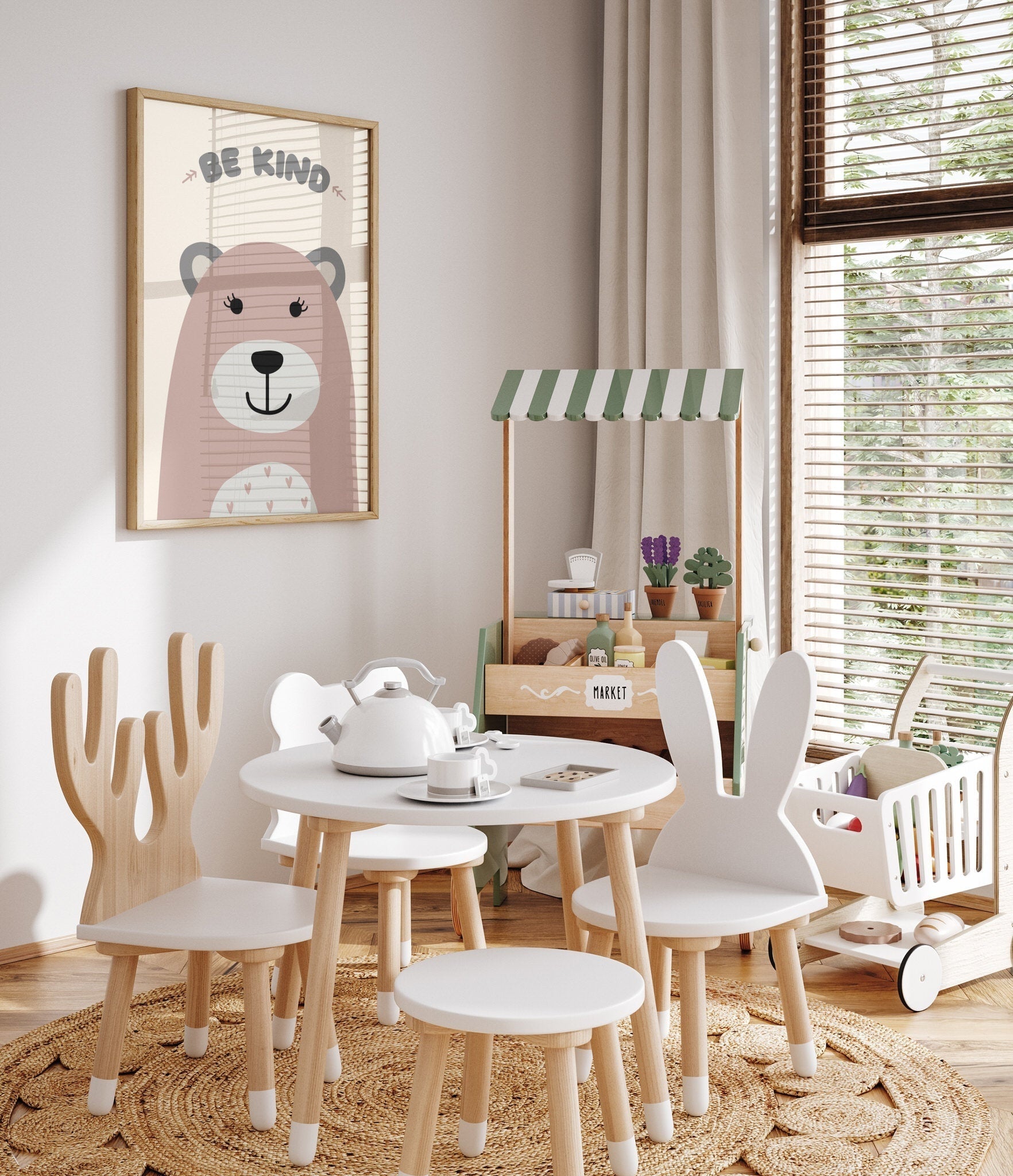 Bear N1-psoter-wall_art-decor-The Poster Square